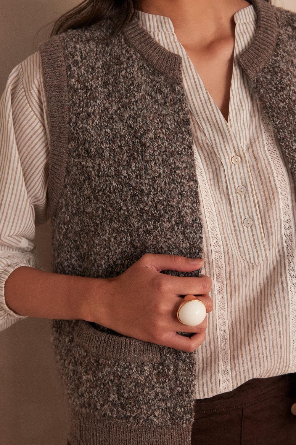 Maison 123 CLARENCE Wool Cardigan