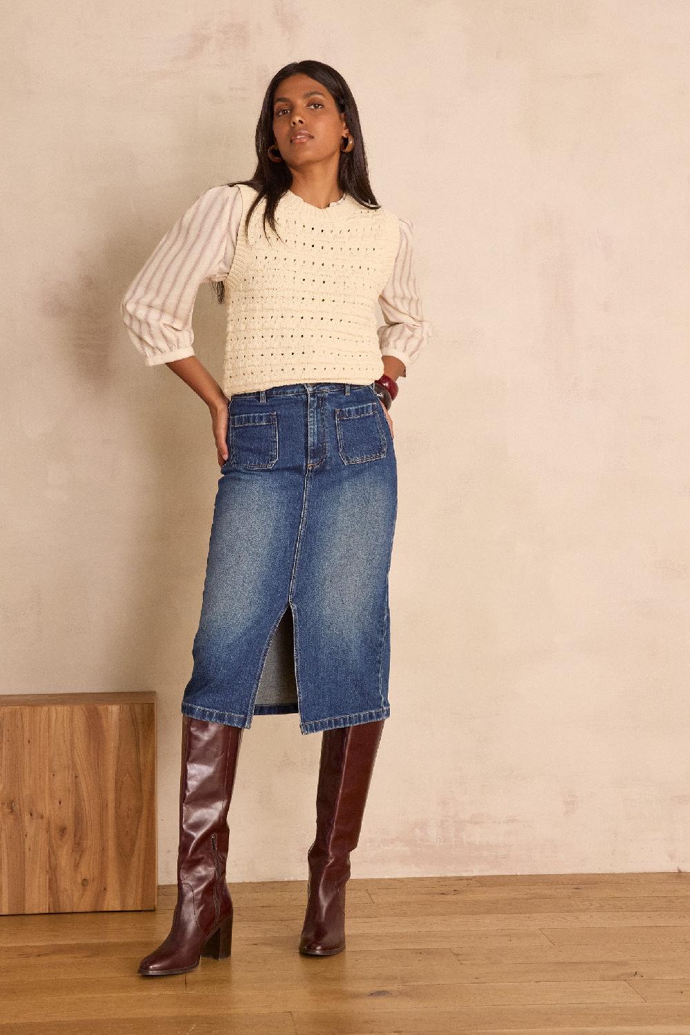 Maison 123 CLEO Cotton Skirt