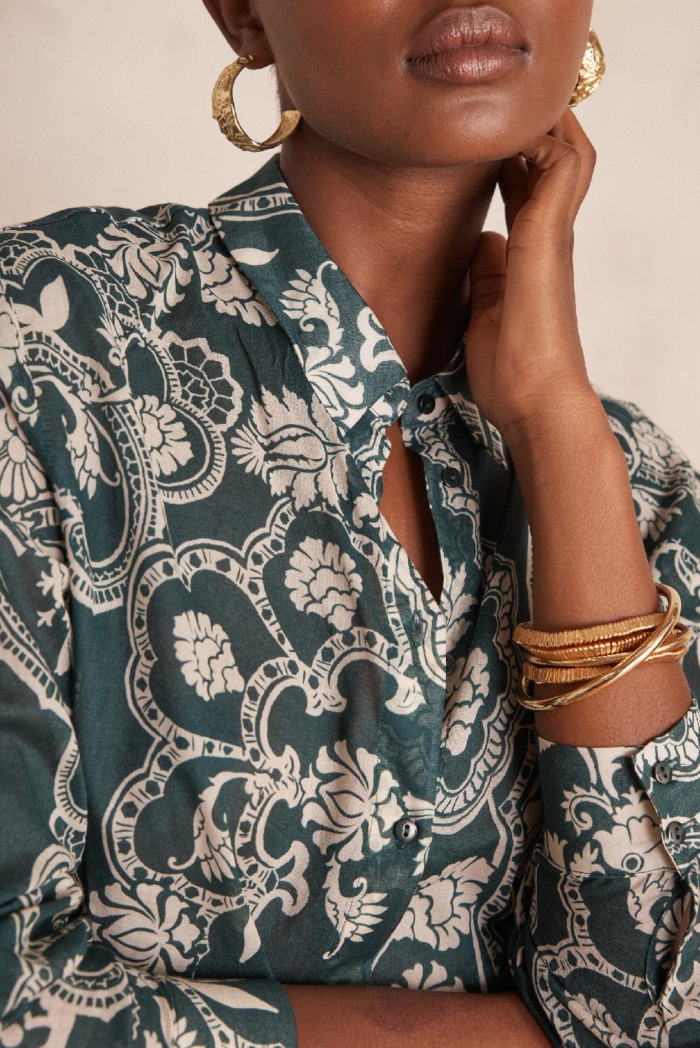 maison 123 COLETTE blouse 100% cotton floral print