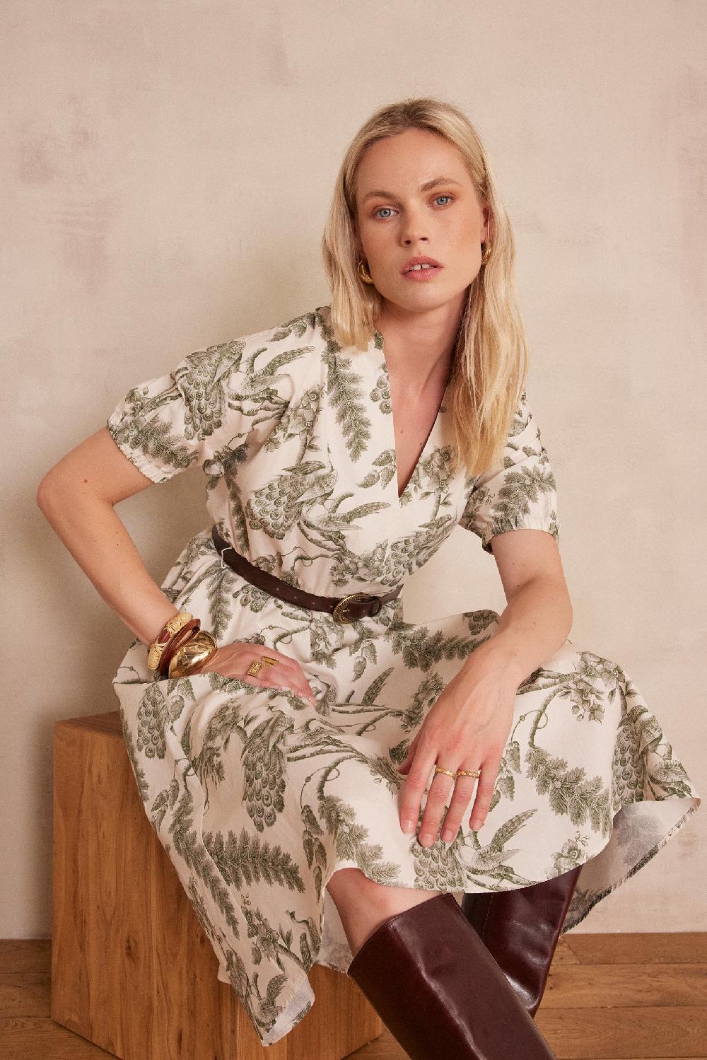 maison 123 CORDELIA cotton dress