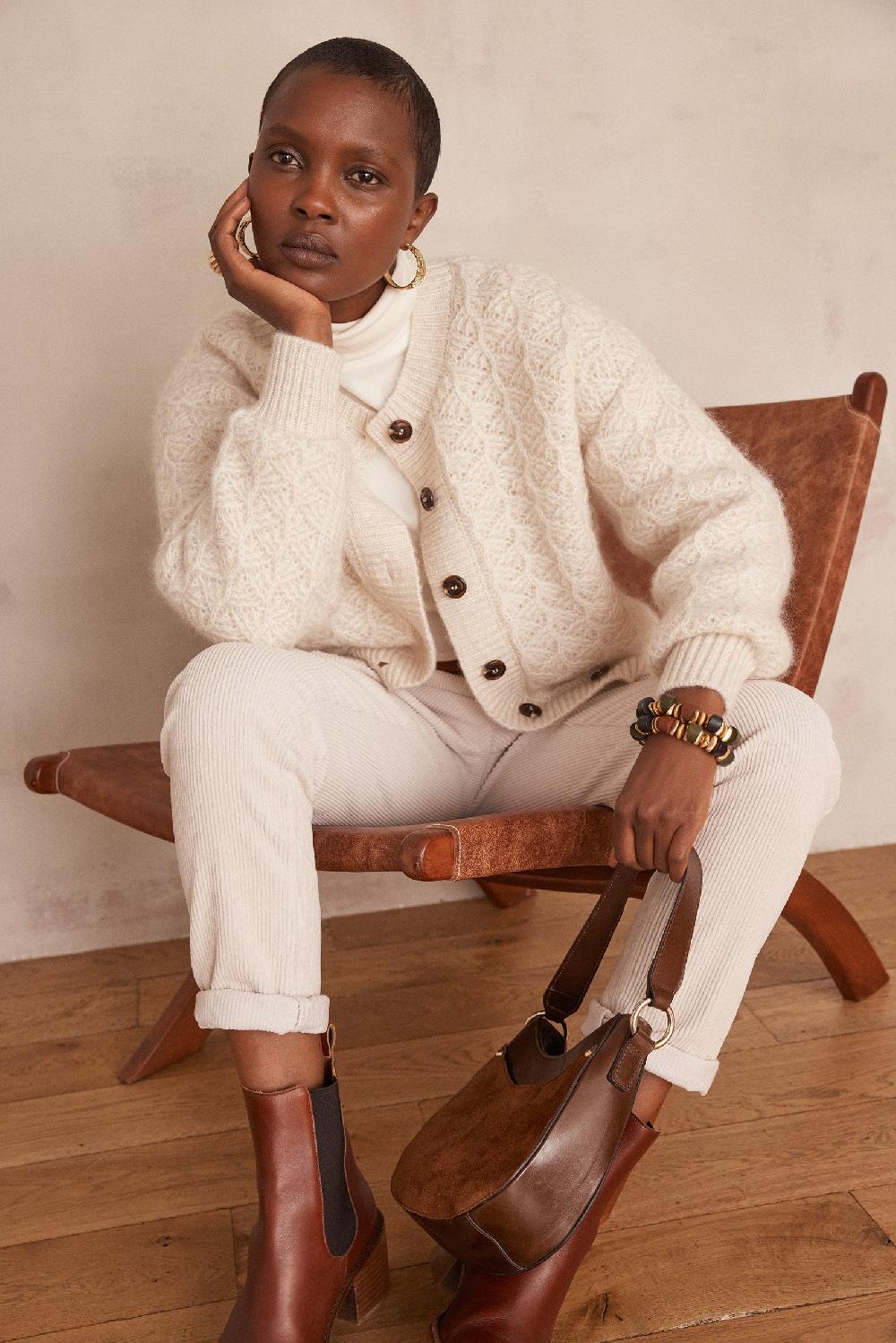 maison 123 COSMO mohair and wool Cardigan