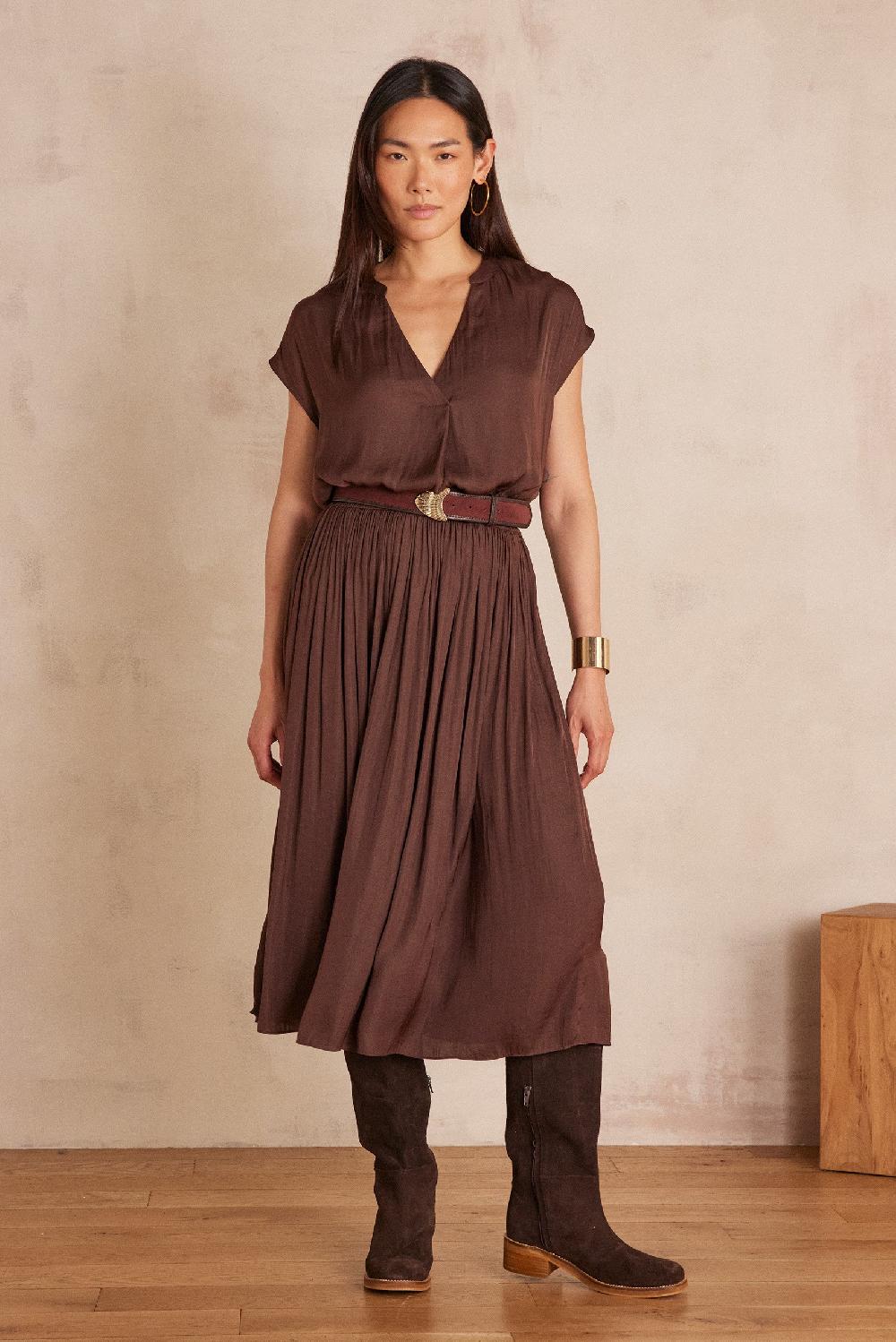 Maison 123 CRYSTAL Pleated Skirt