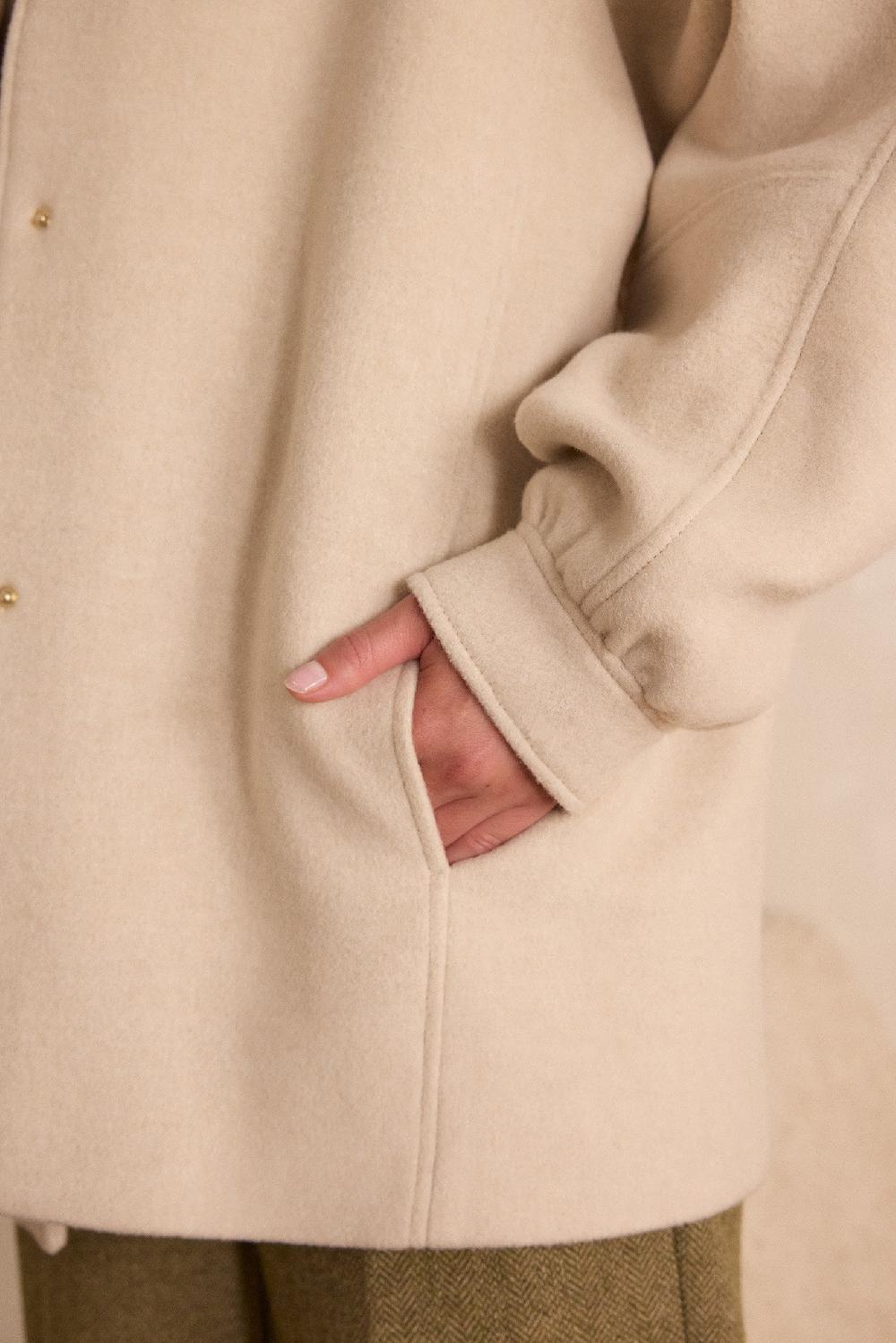 Maison 123 DAMIEN Mid-length Wool Coat