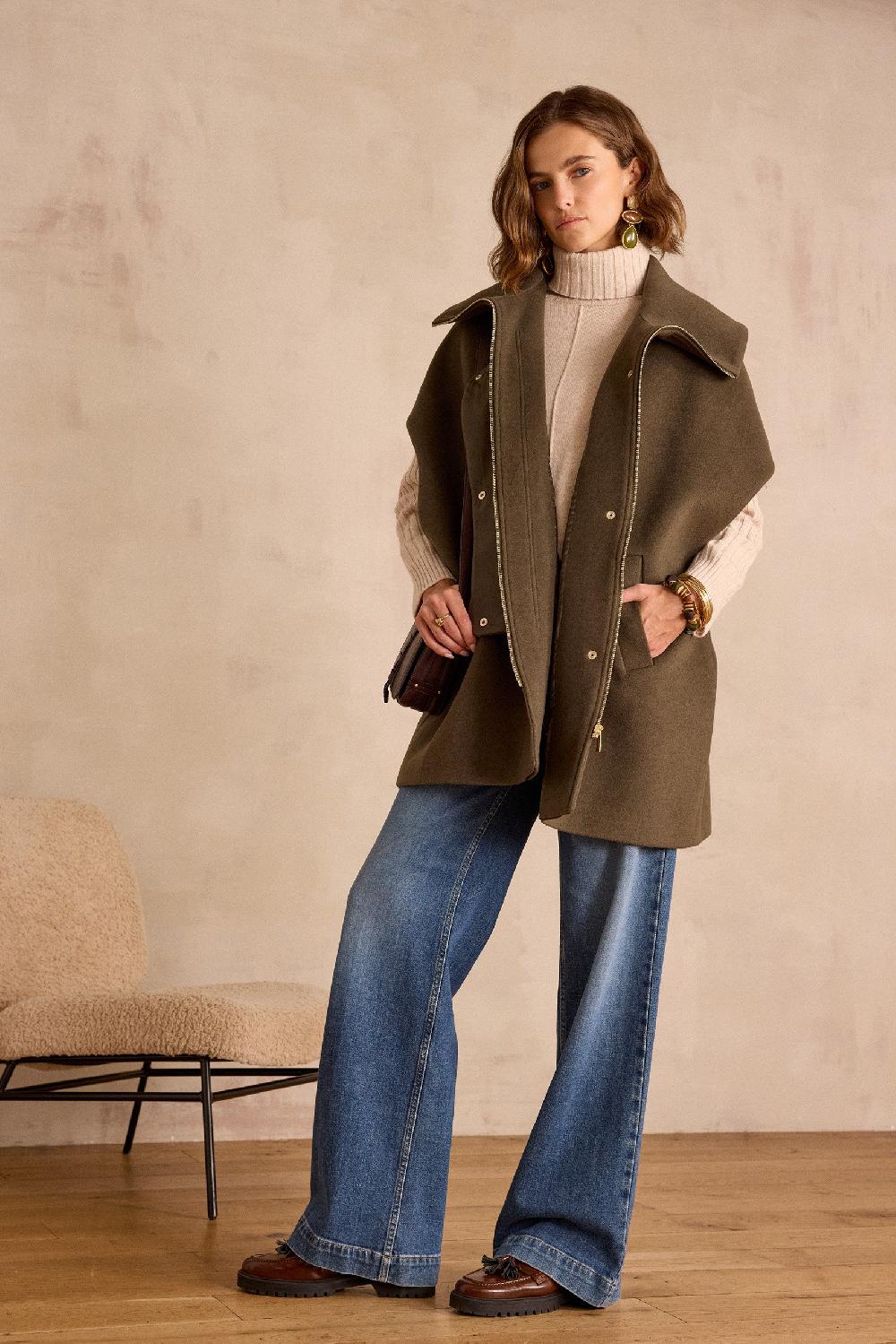 maison 123 DANDY wool cape