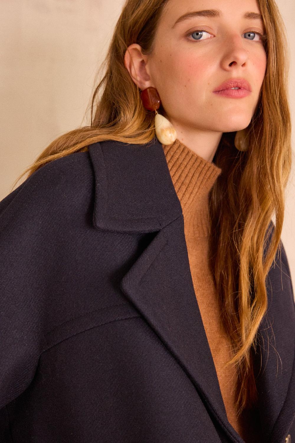 Maison 123 DEAN Wool Pea Coat