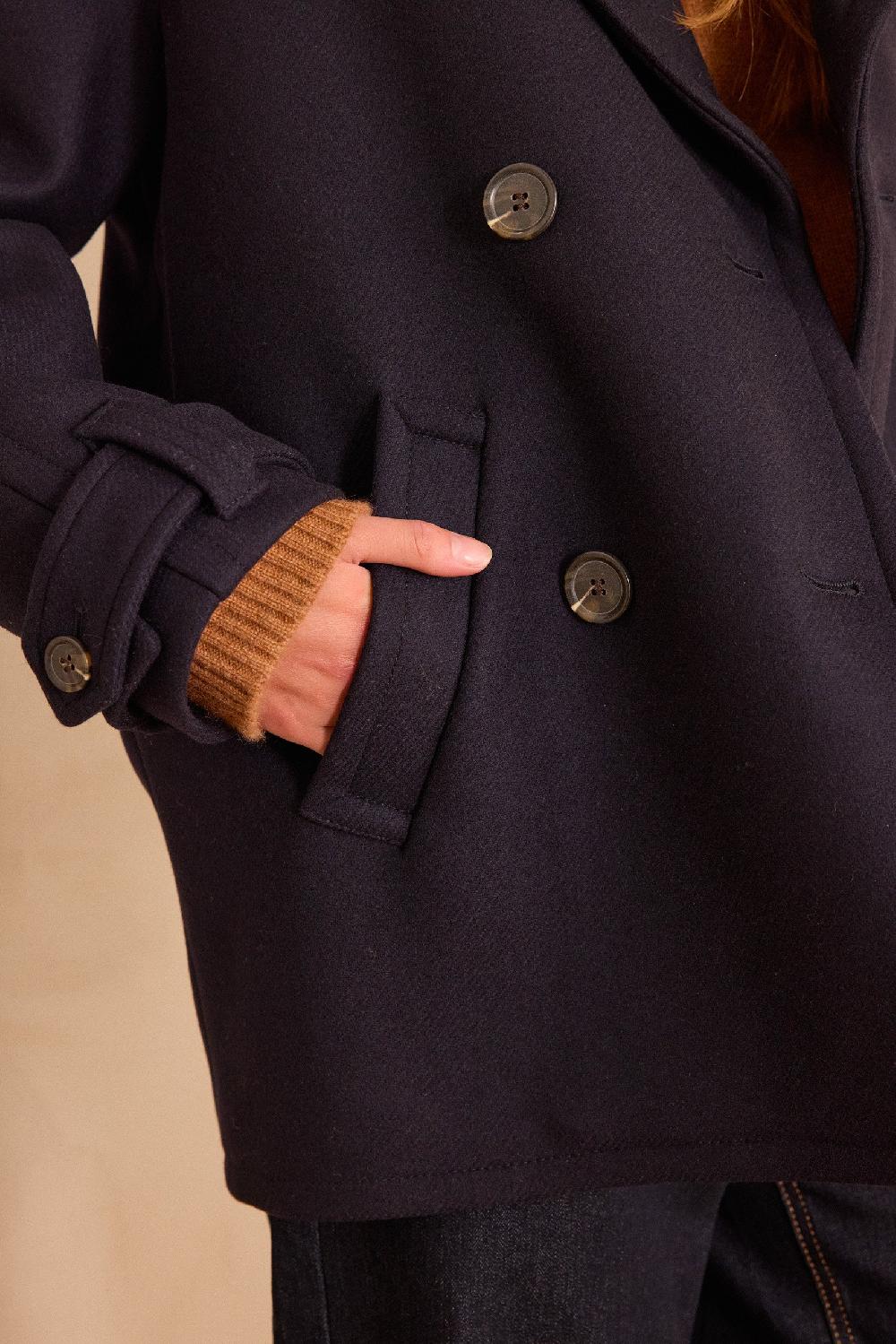 Maison 123 DEAN Wool Pea Coat