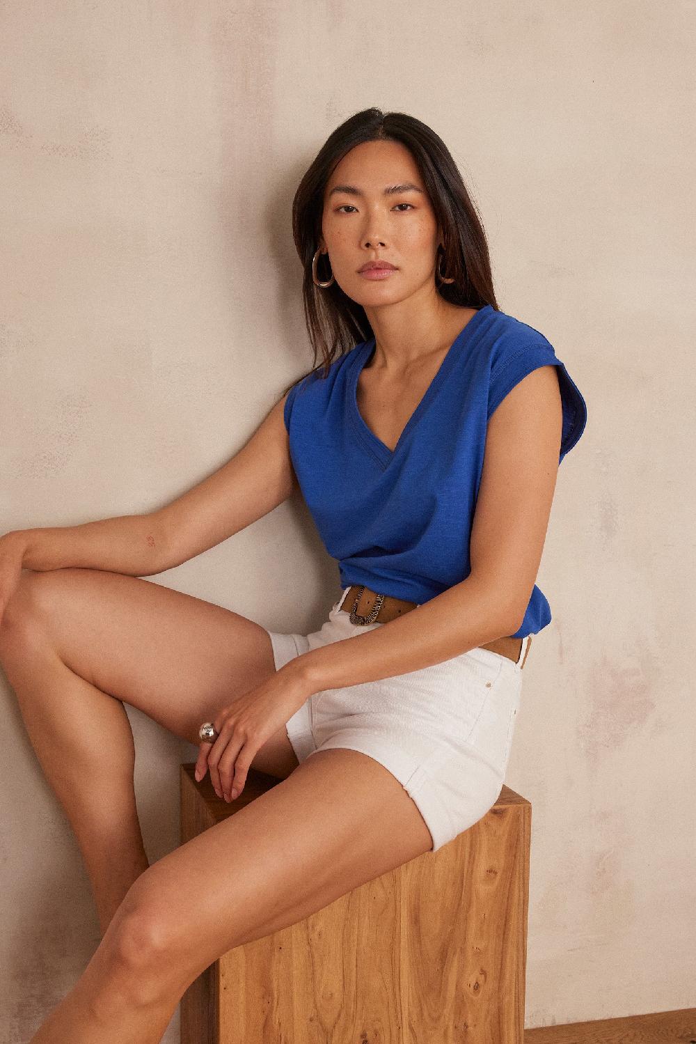 maison 123 DELYA cotton T-shirt