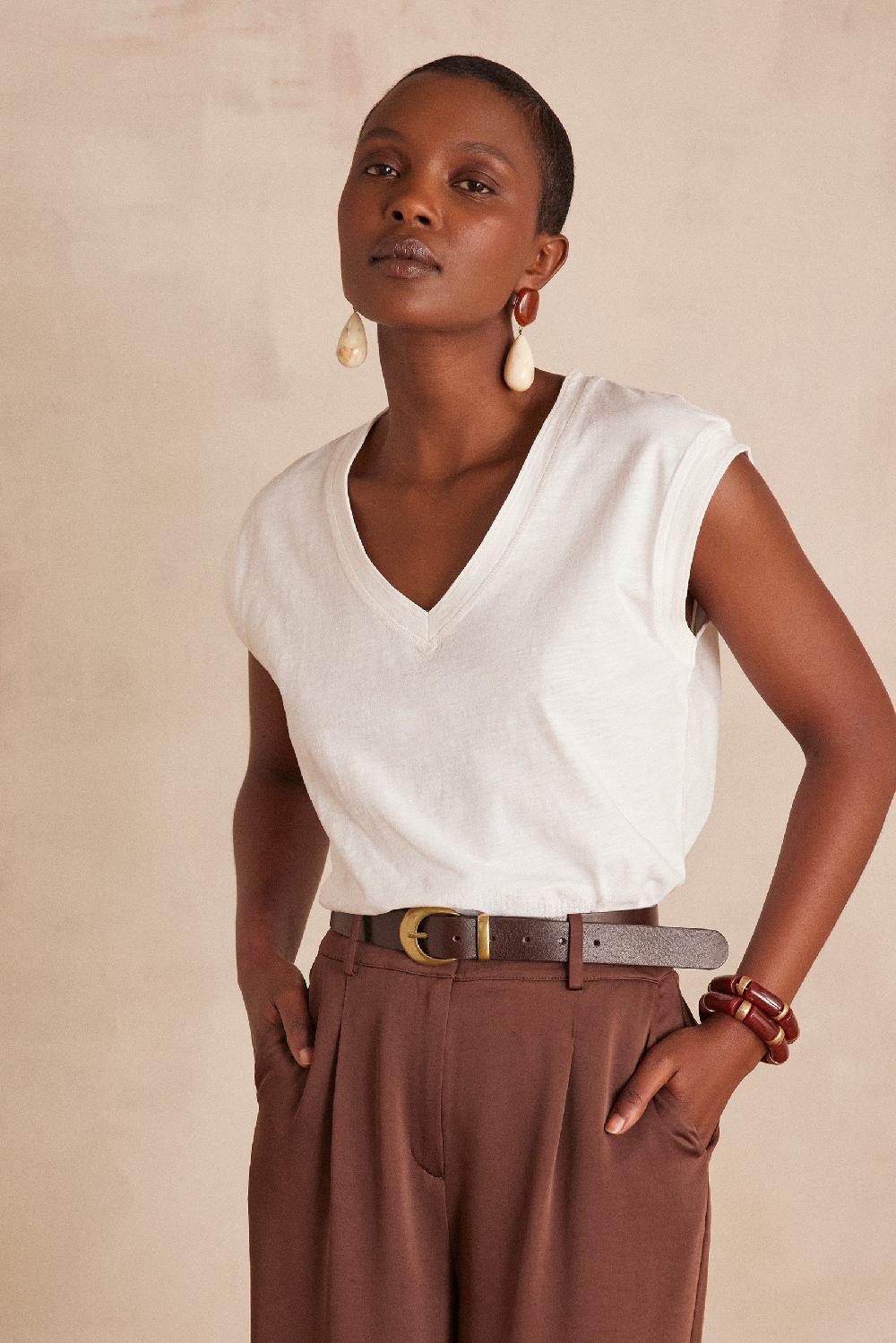 maison 123 DELYA cotton T-shirt