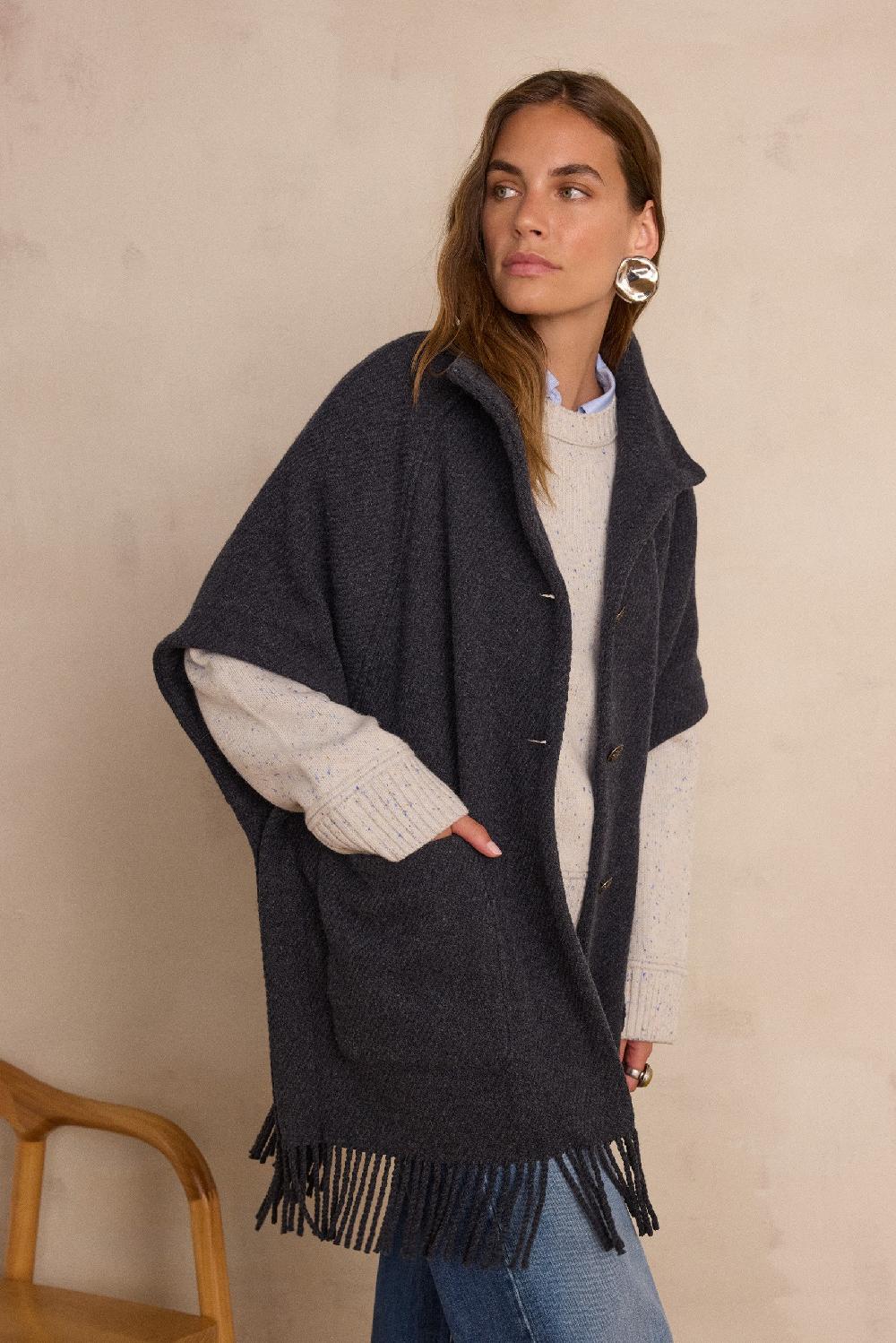 maison 123 DESIREE wool cape