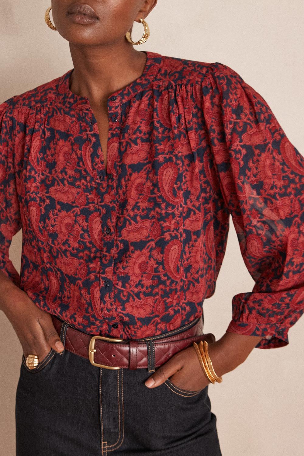 Maison 123 DIANE Floral Print Blouse