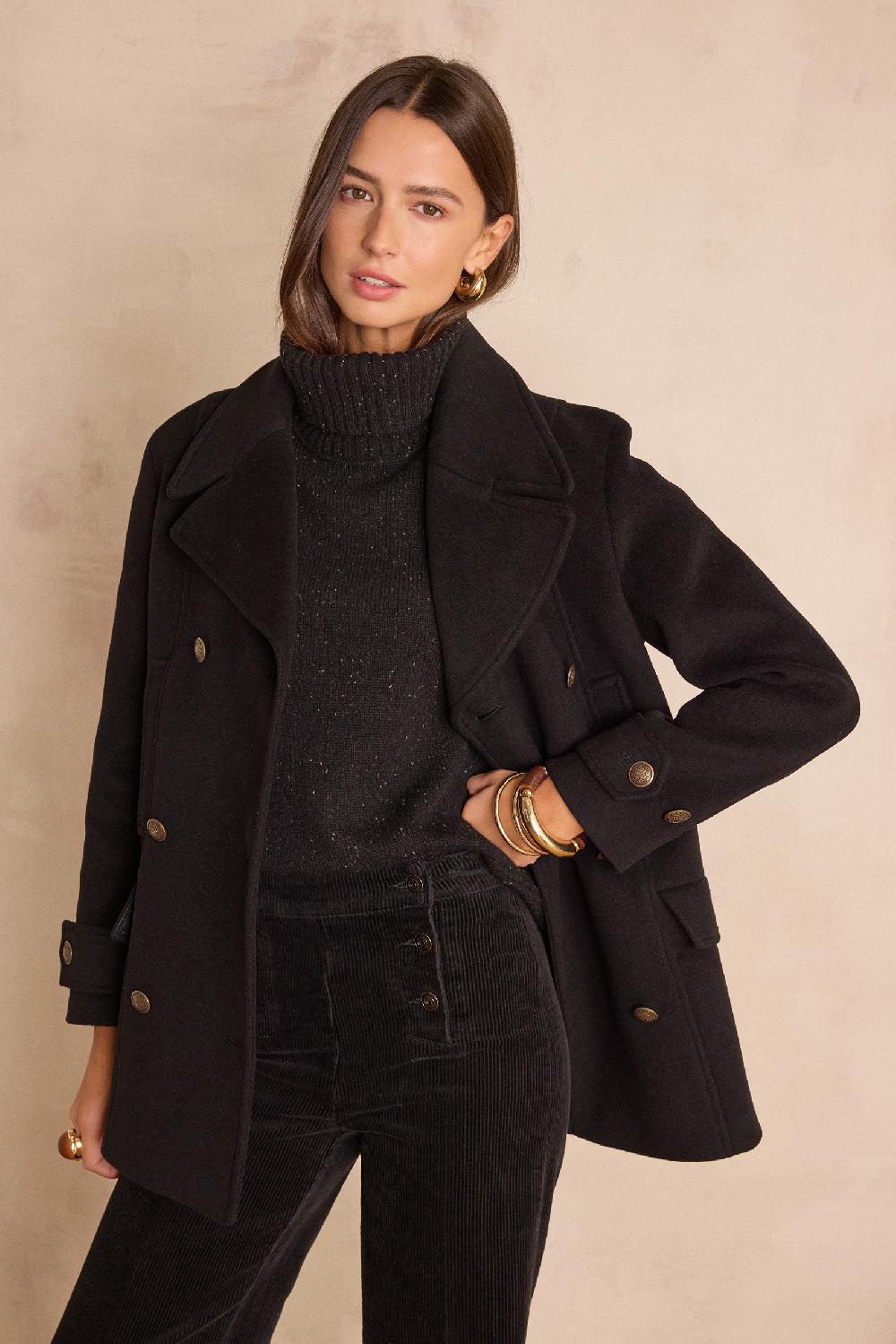 maison 123 DJANIS wool pea coat