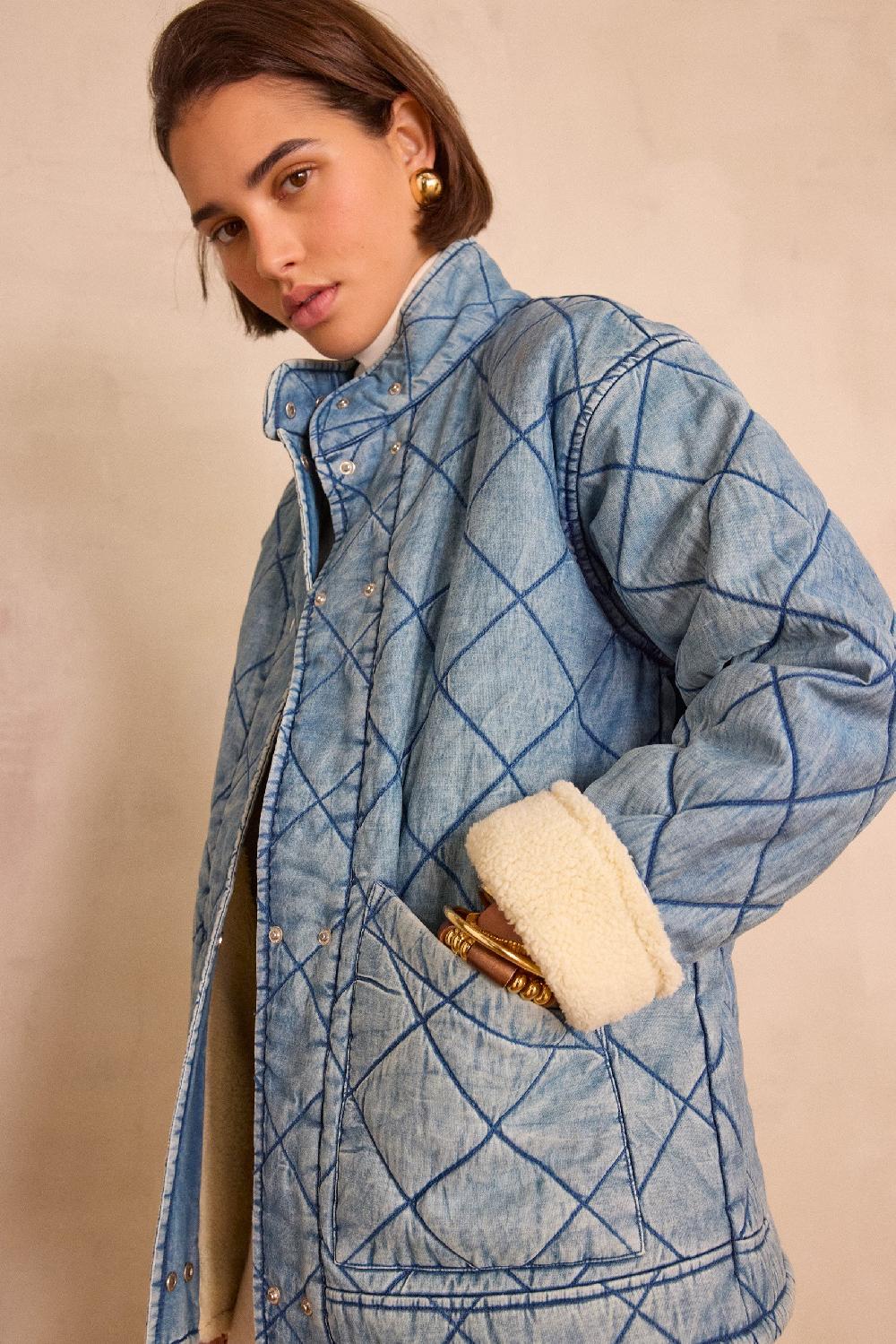 Maison 123 DORIANE Denim Jacket