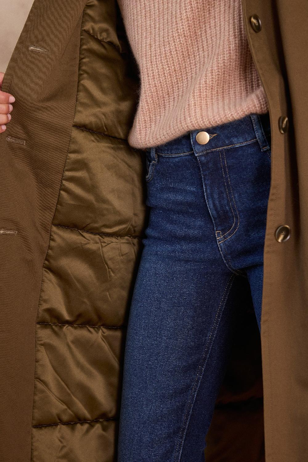 Maison 123 DRISS Cotton Trench Coat