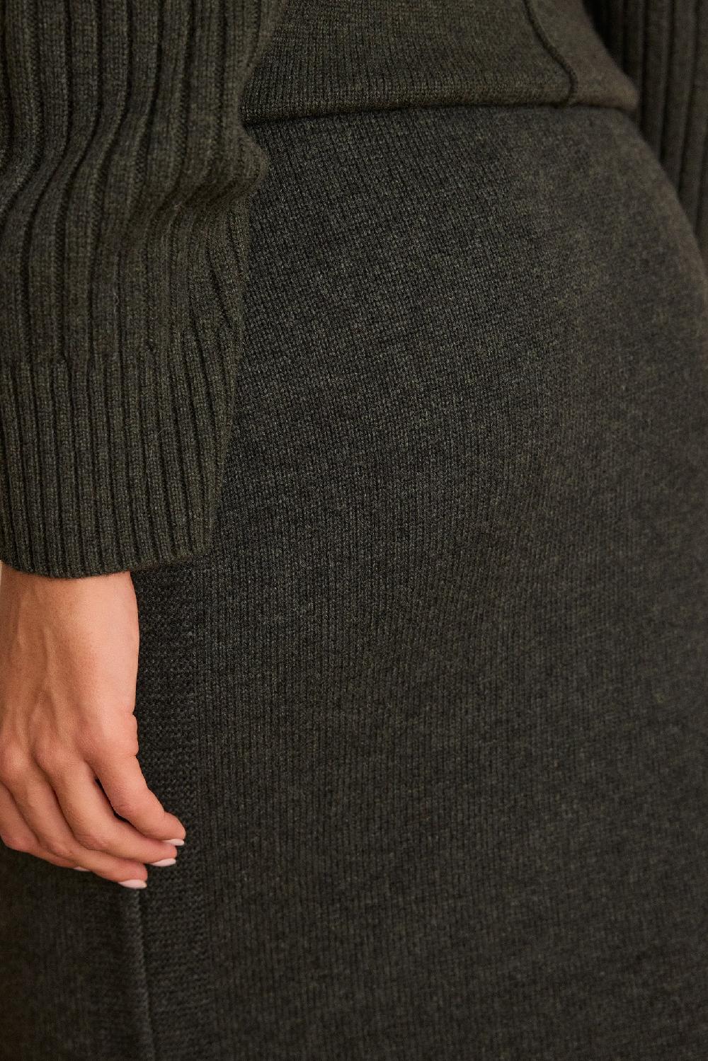 Maison 123 EMILIE Long Wool Skirt