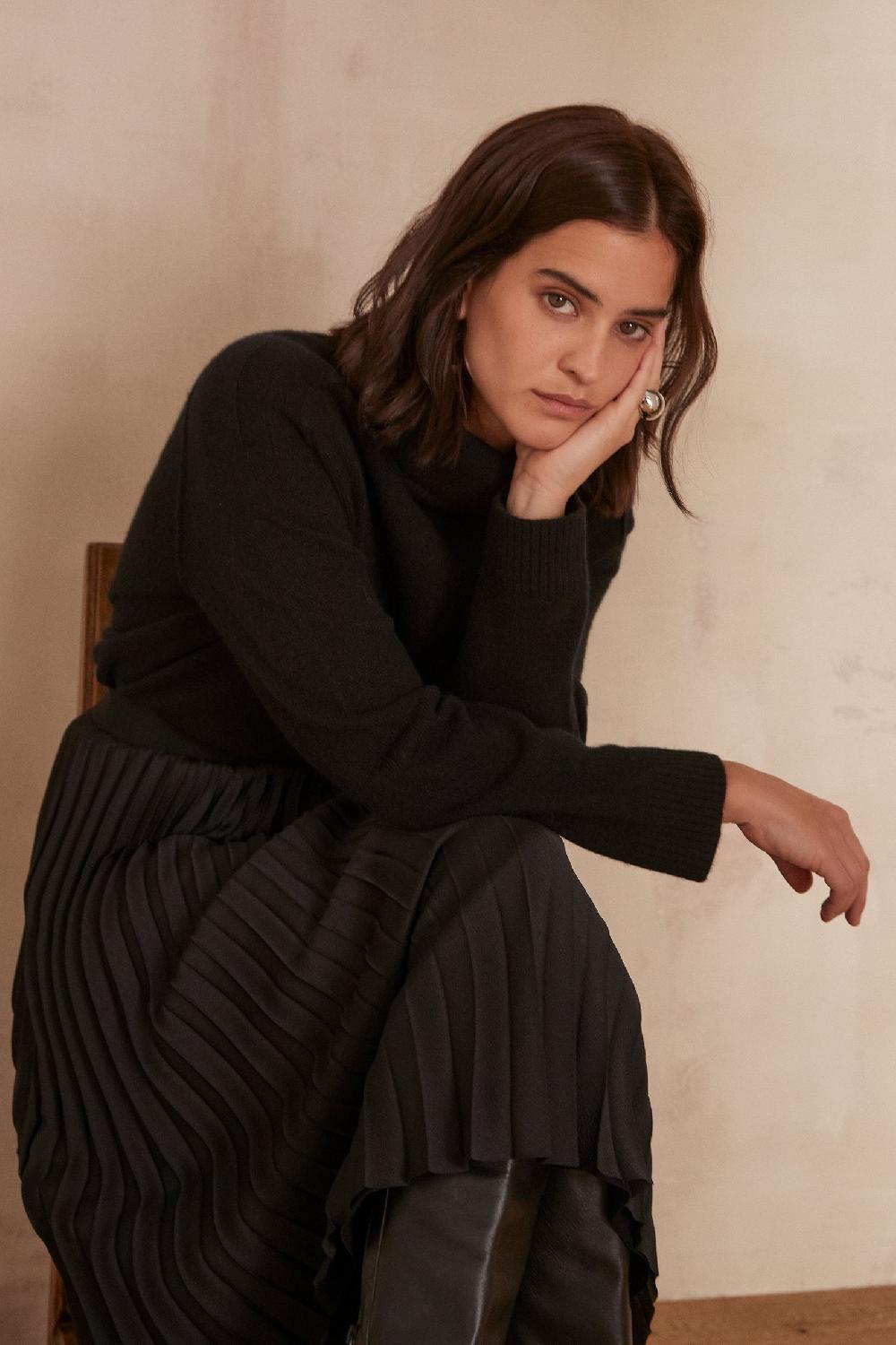 Maison 123 ESTHER Pleated Skirt