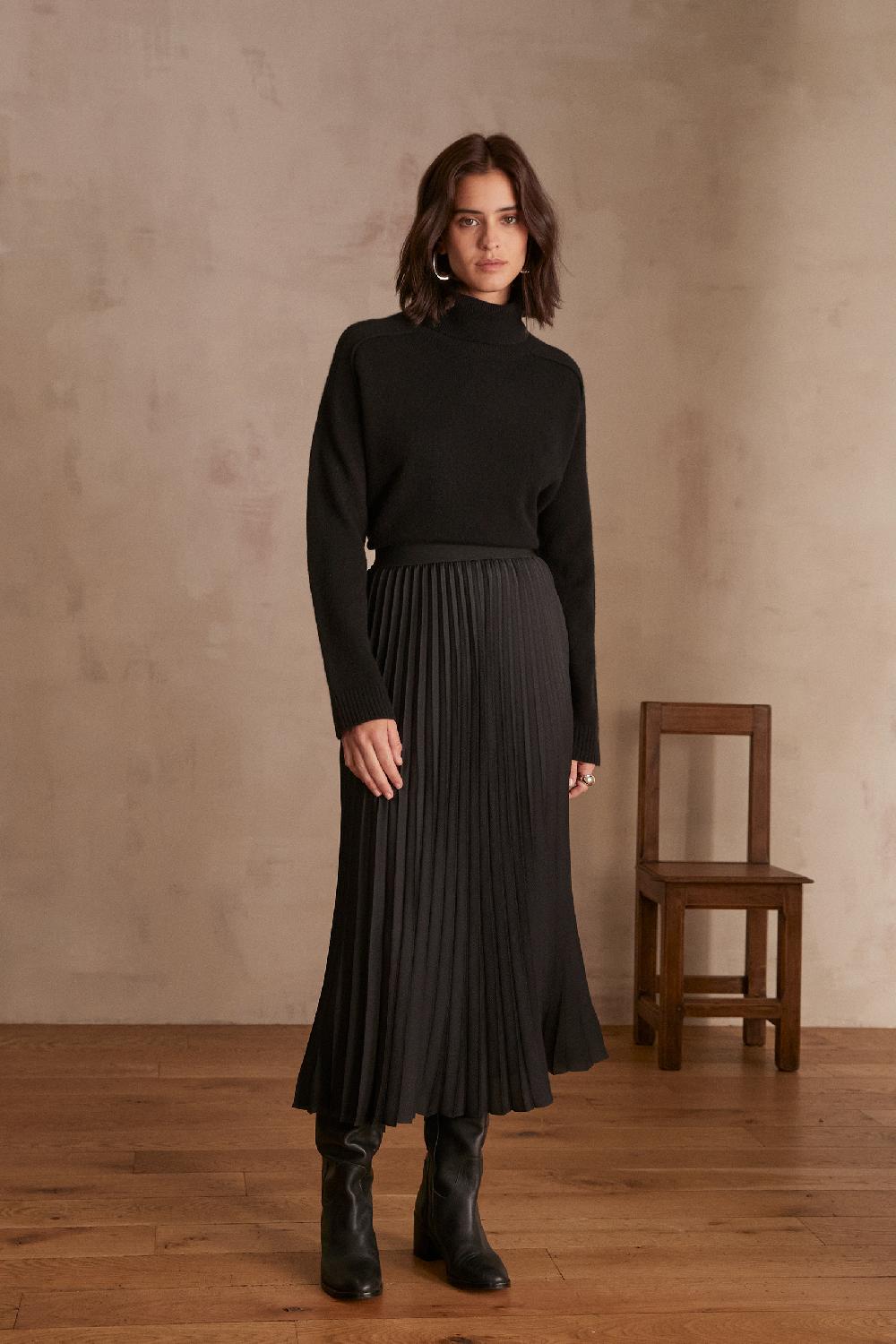 maison 123 ESTHER pleated skirt