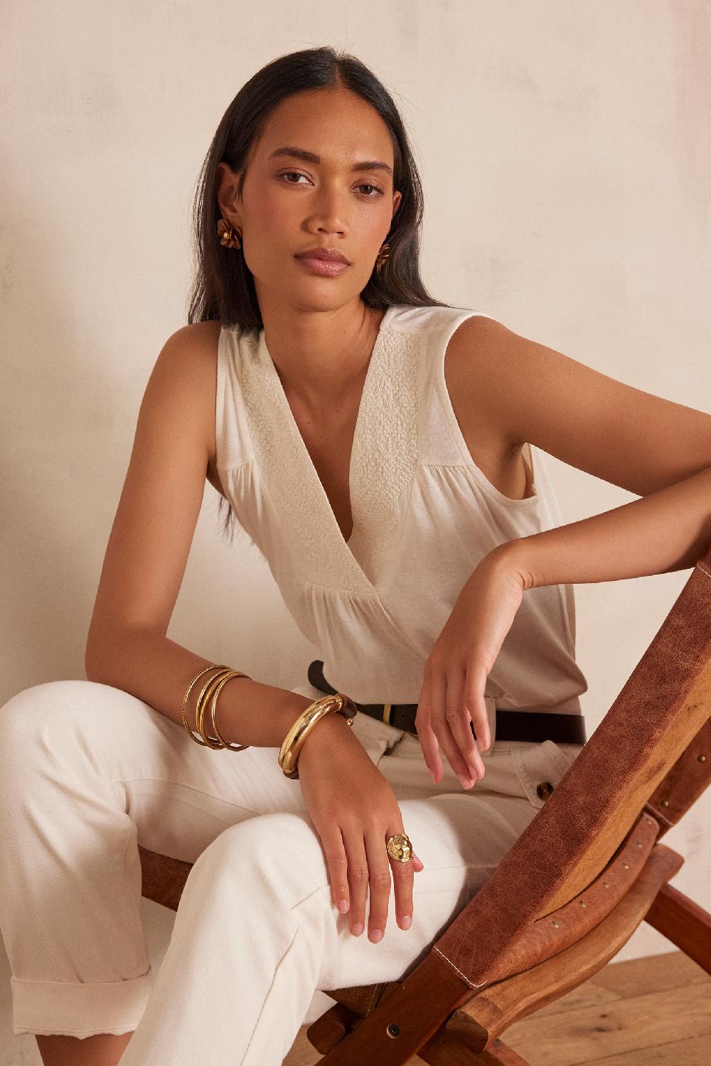 maison 123 FELIX cotton tanktop