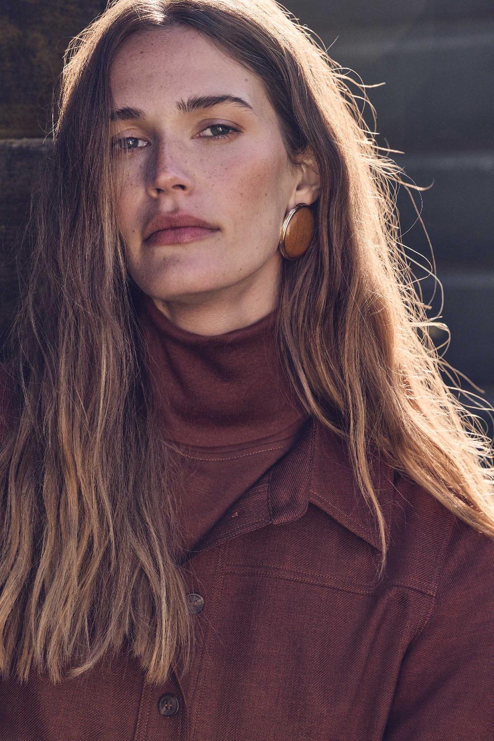 maison 123 FERGUIE cotton turtleneck T-shirt