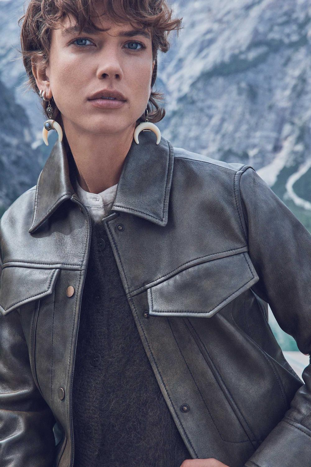 maison 123 FIERCE leather jacket