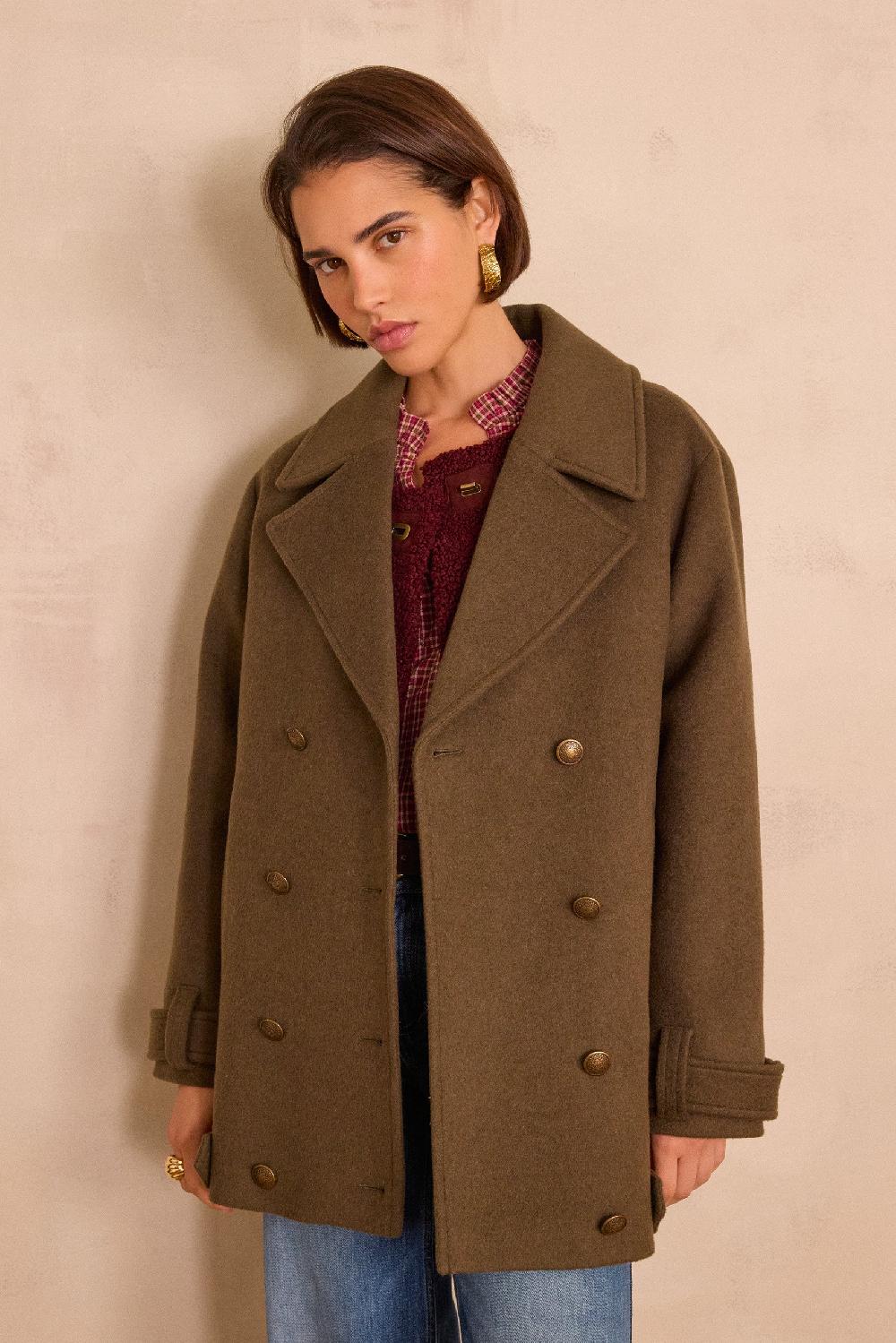 Maison 123 FLETCHER Wool Coat