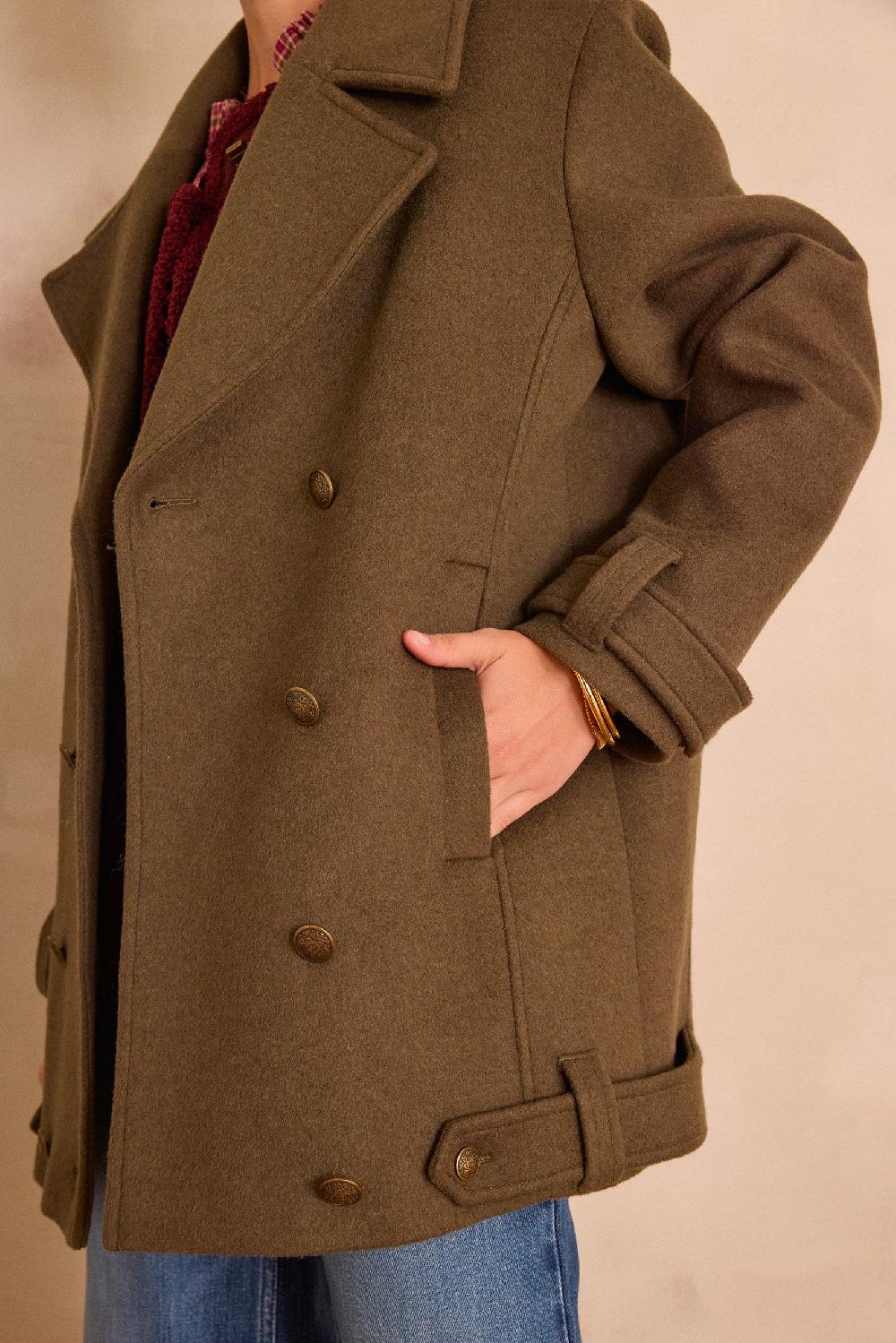 Maison 123 FLETCHER Wool Coat