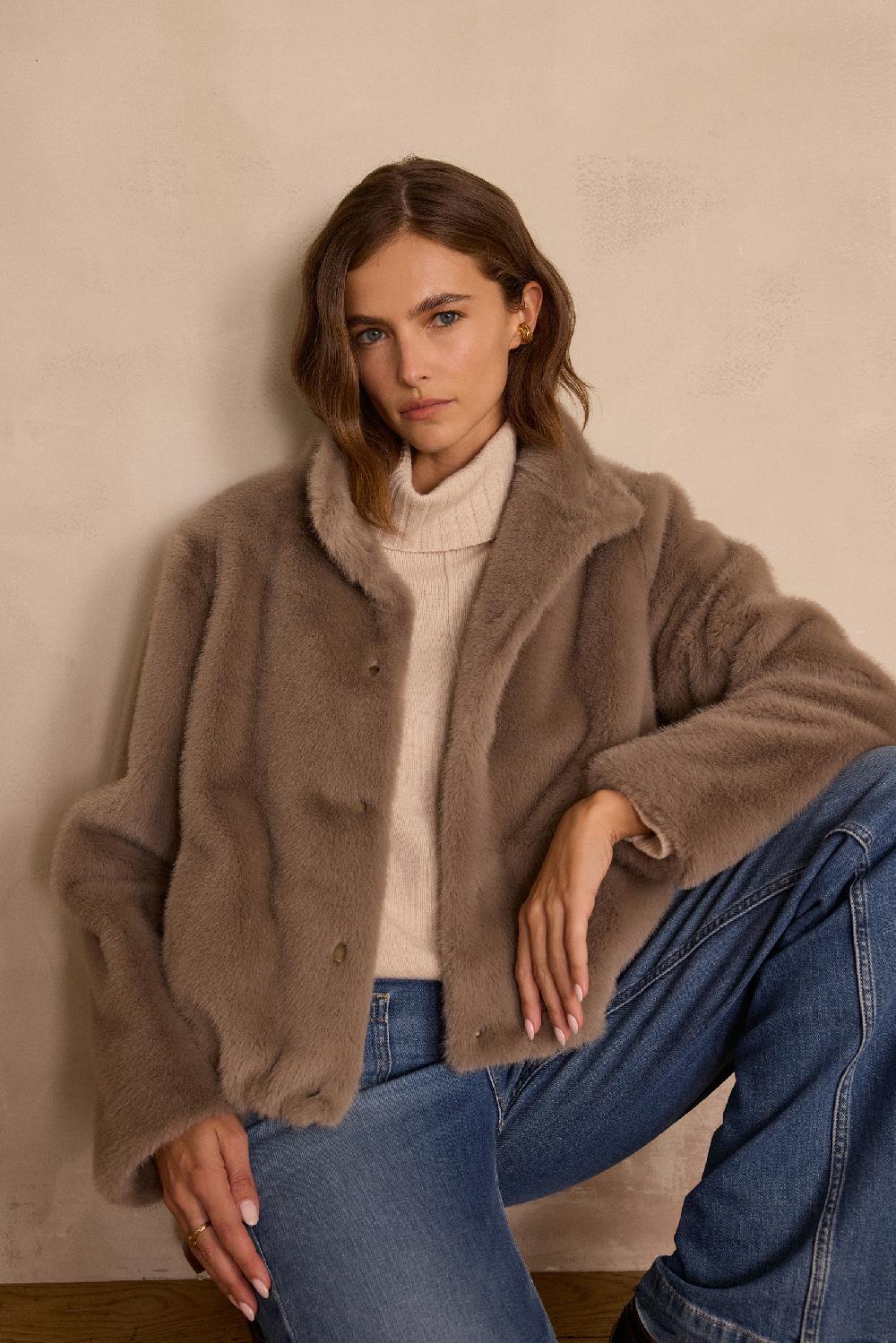 maison 123 Fluffy DELICE coat