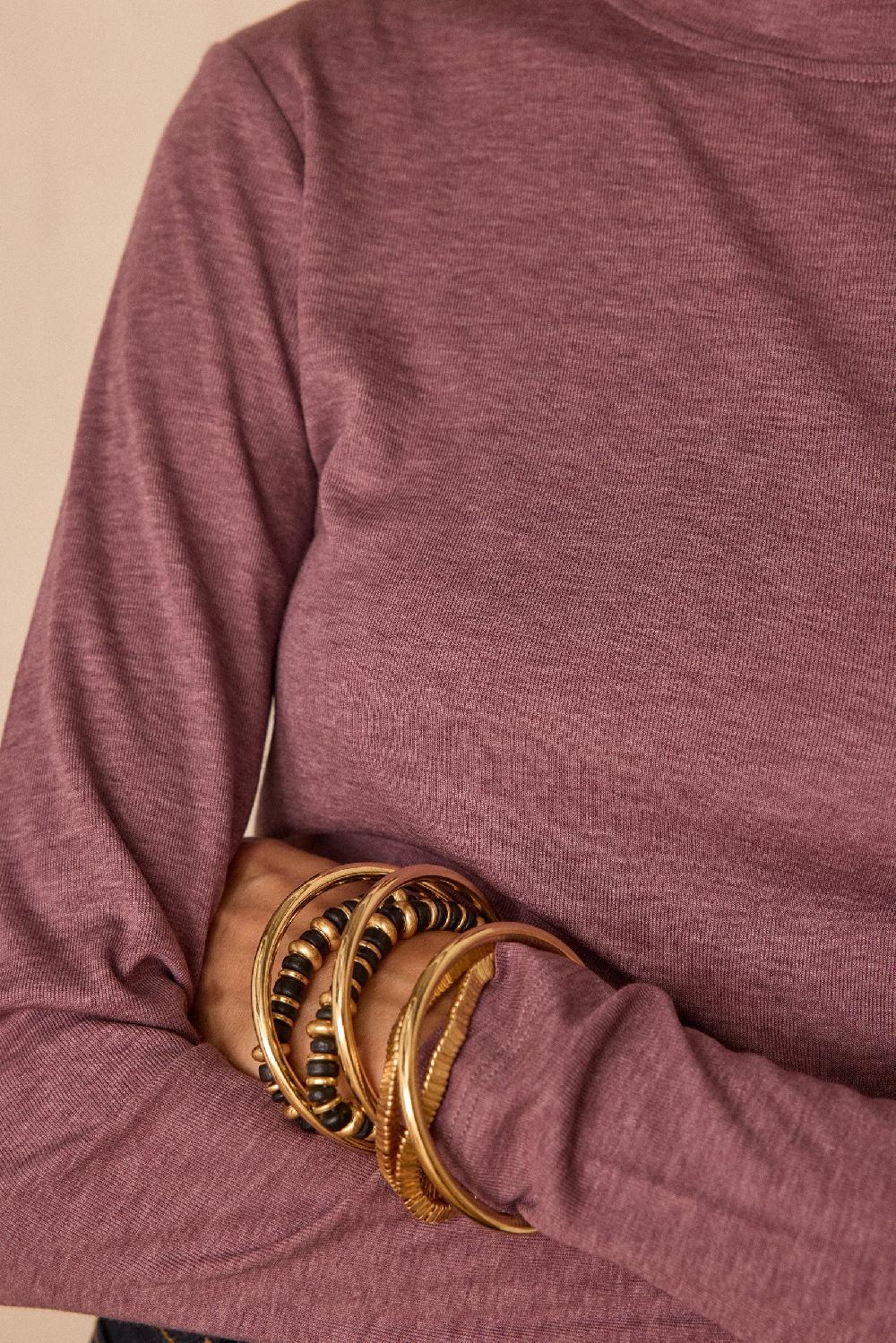 Maison 123 FLYNN T-shirt With Silk