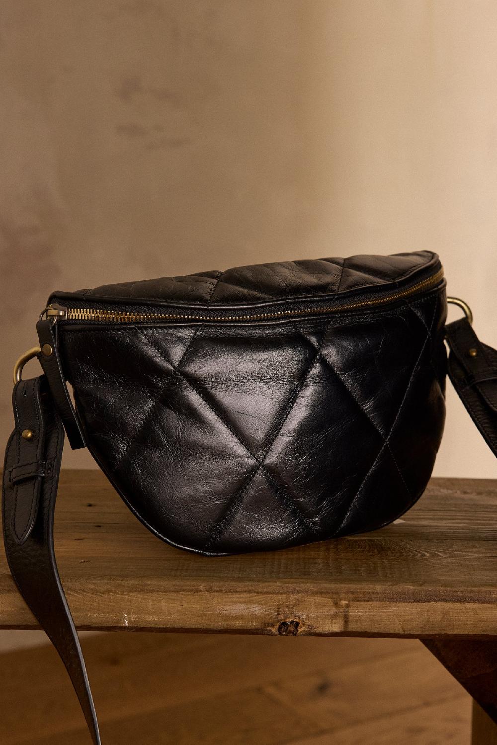 Maison 123 GABY Leather Belt Bag