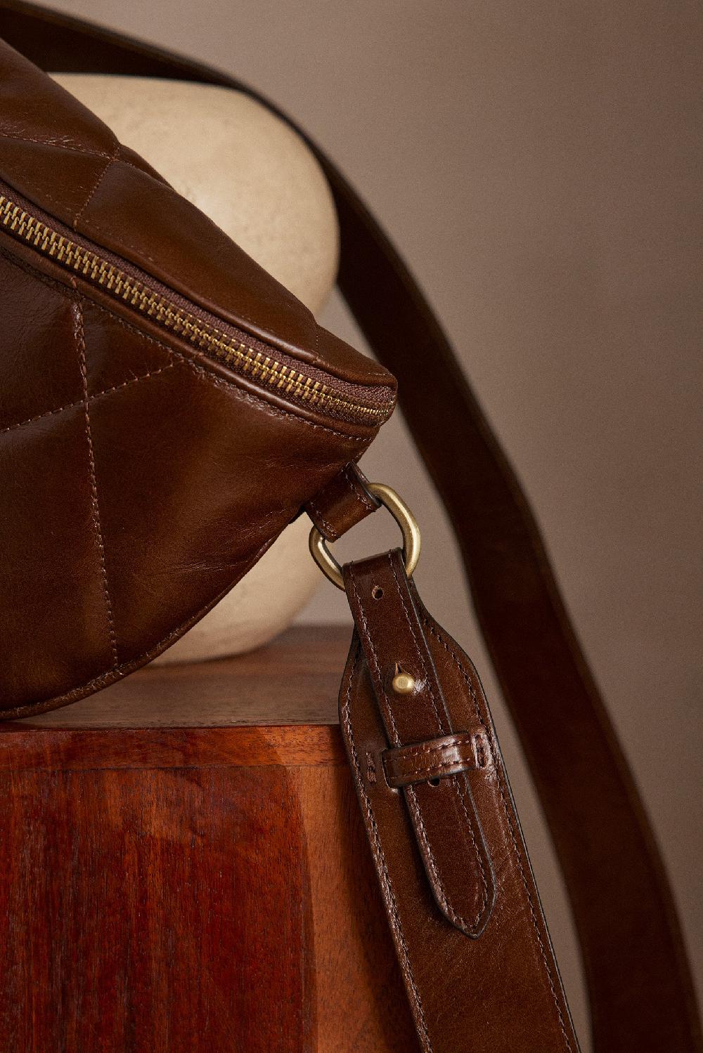 Maison 123 GABY Leather Belt Bag