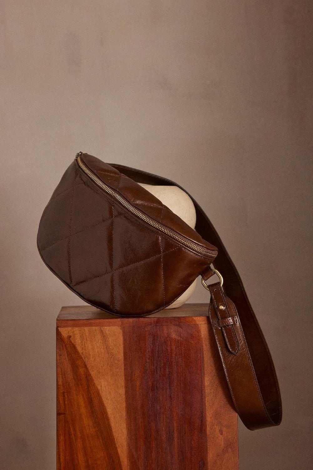 maison 123 GABY leather belt bag