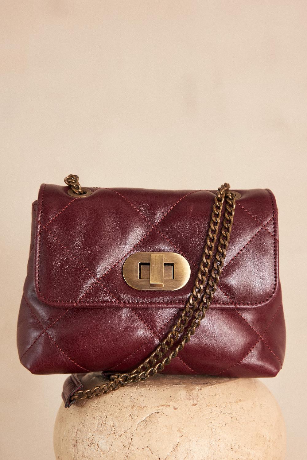 maison 123 GABY MINI leather bag