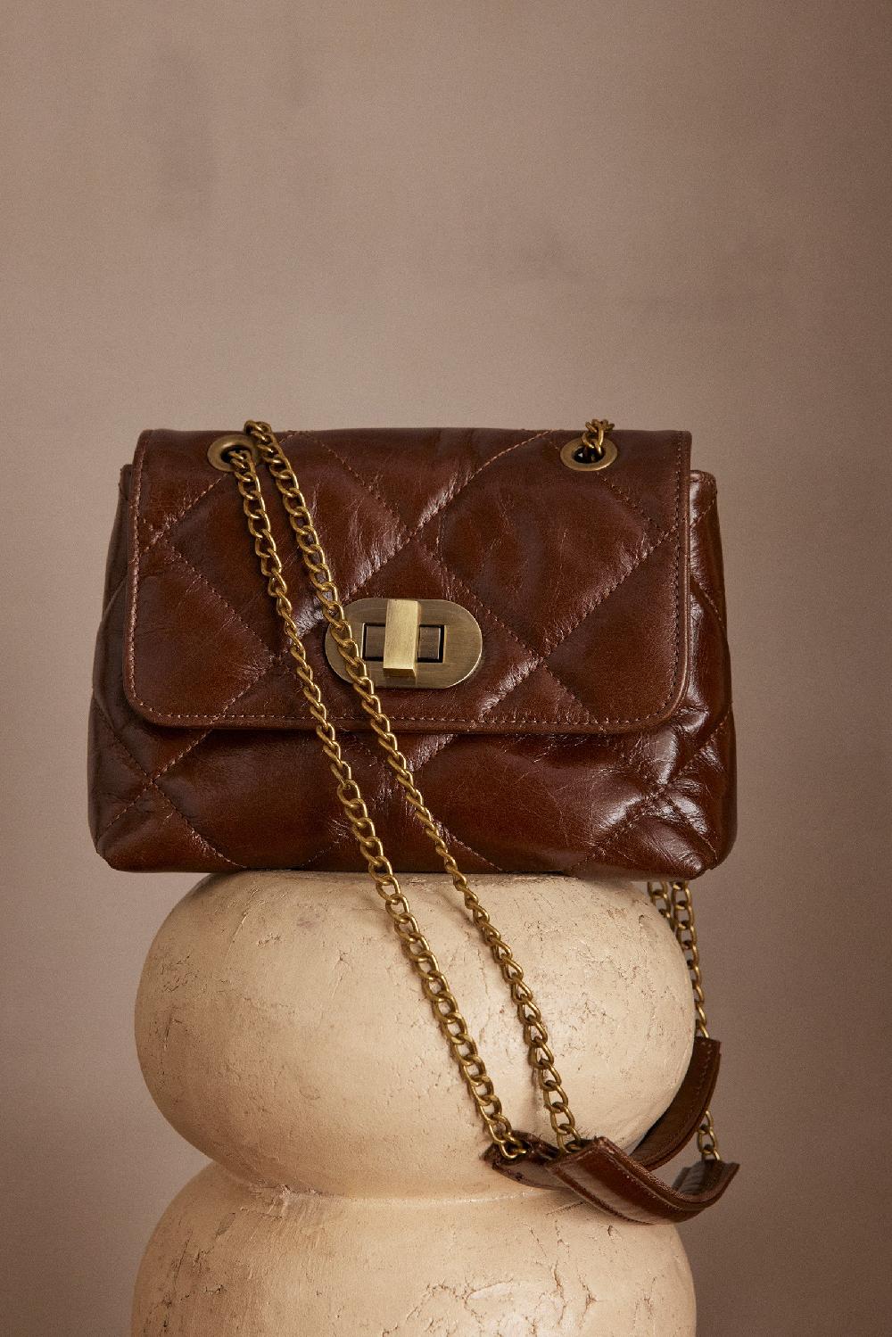 maison 123 GABY MINI leather bag