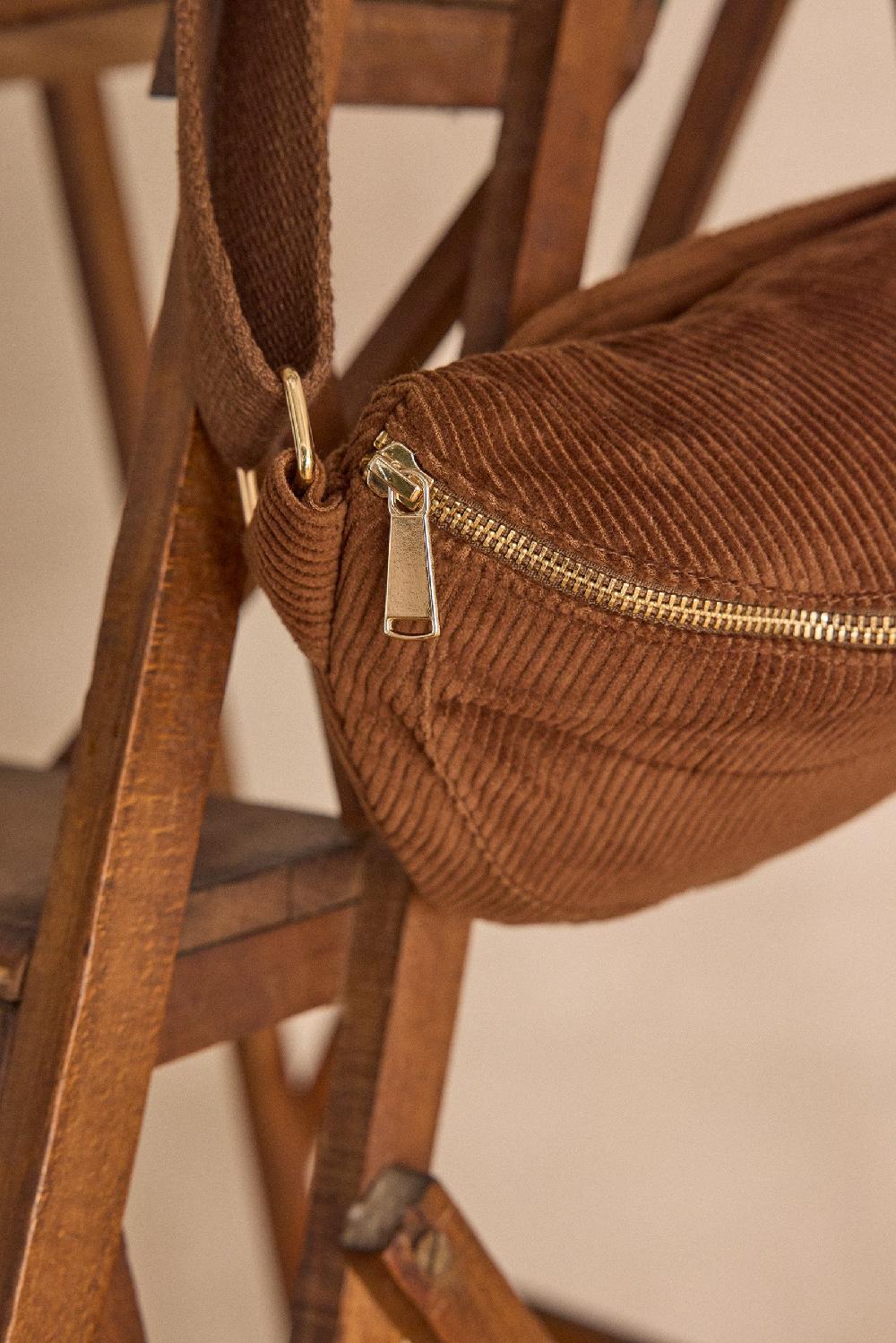 Maison 123 GELINA Cotton Velvet Bum Bag