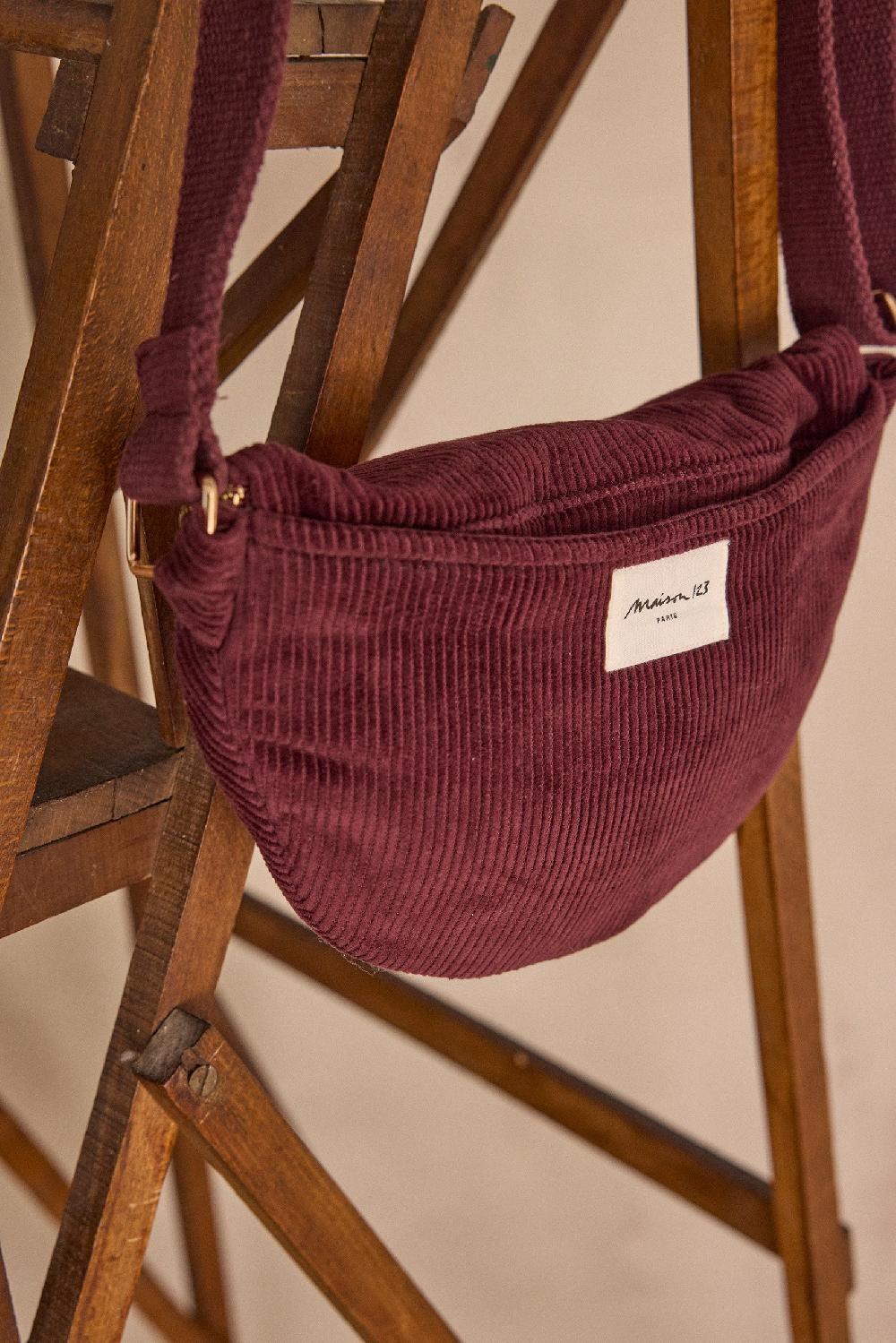 Maison 123 GELINA Cotton Velvet Bum Bag