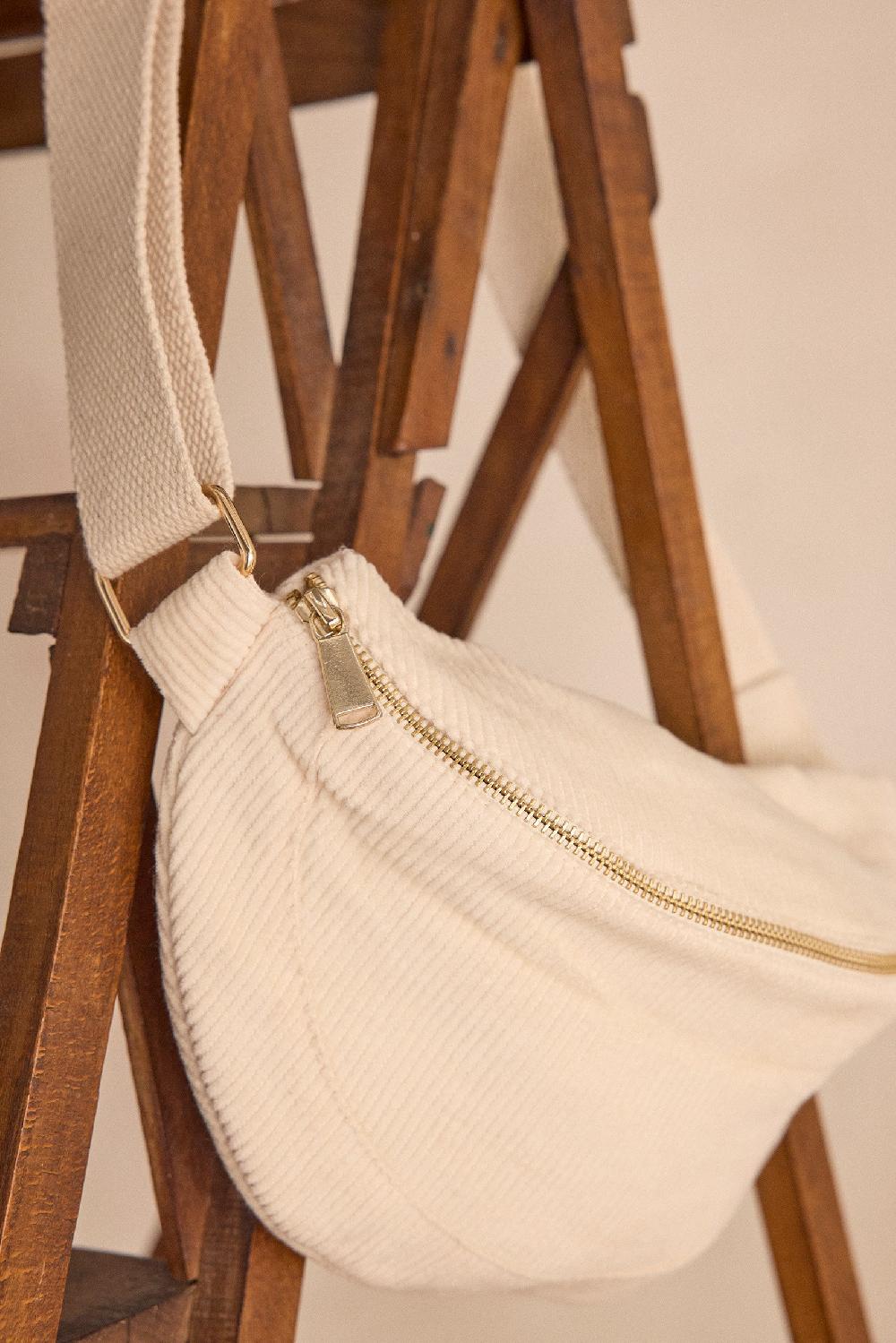 Maison 123 GELINA Cotton Velvet Bum Bag