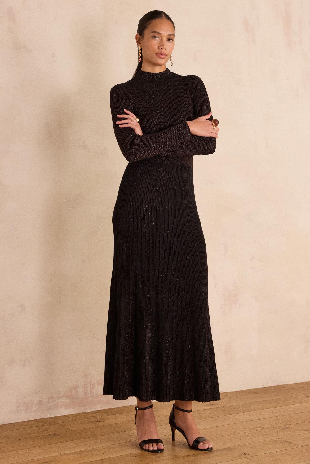 Maison 123 Glitter Knit Dress RADIEUSE