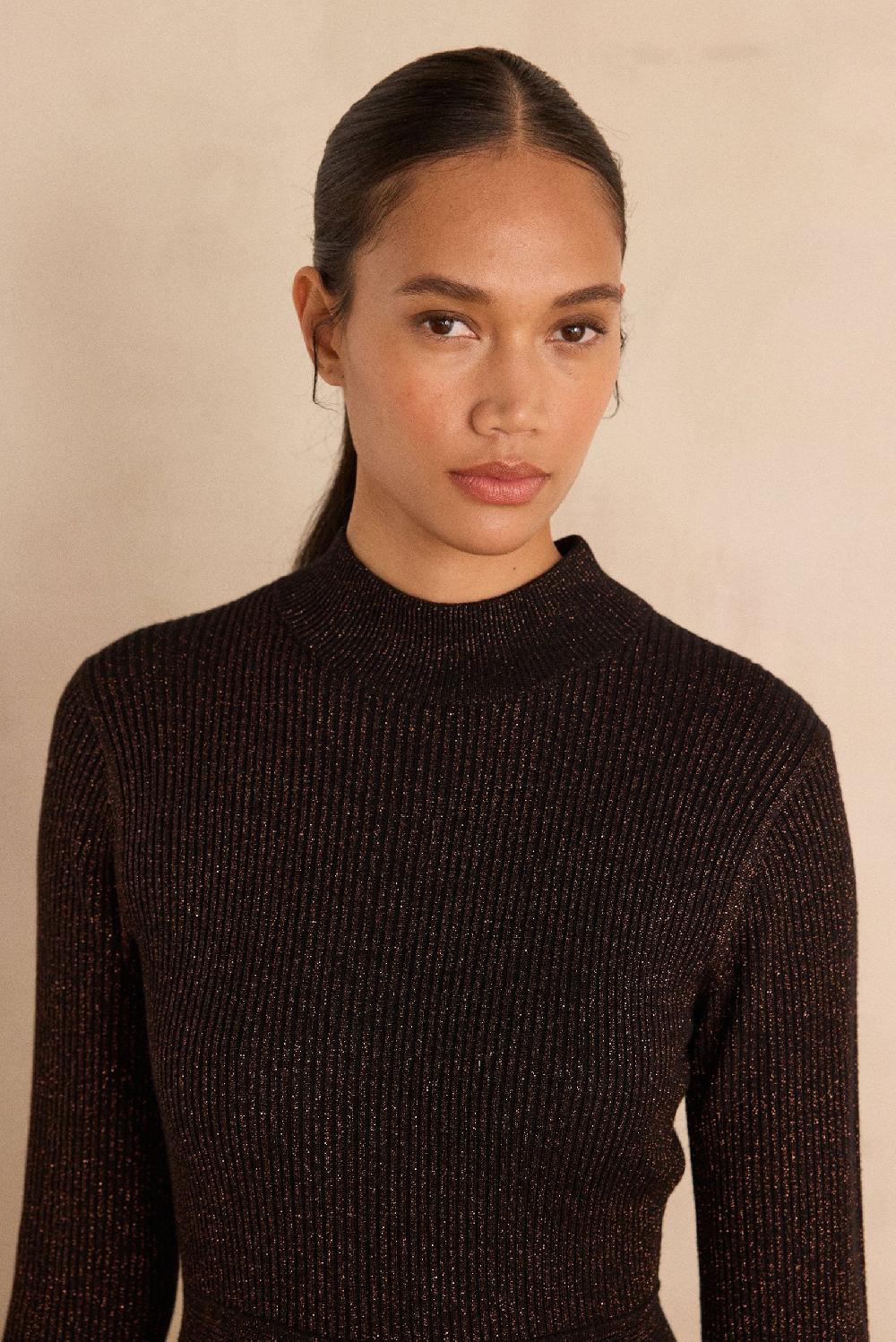 Maison 123 Glitter Knit Dress RADIEUSE