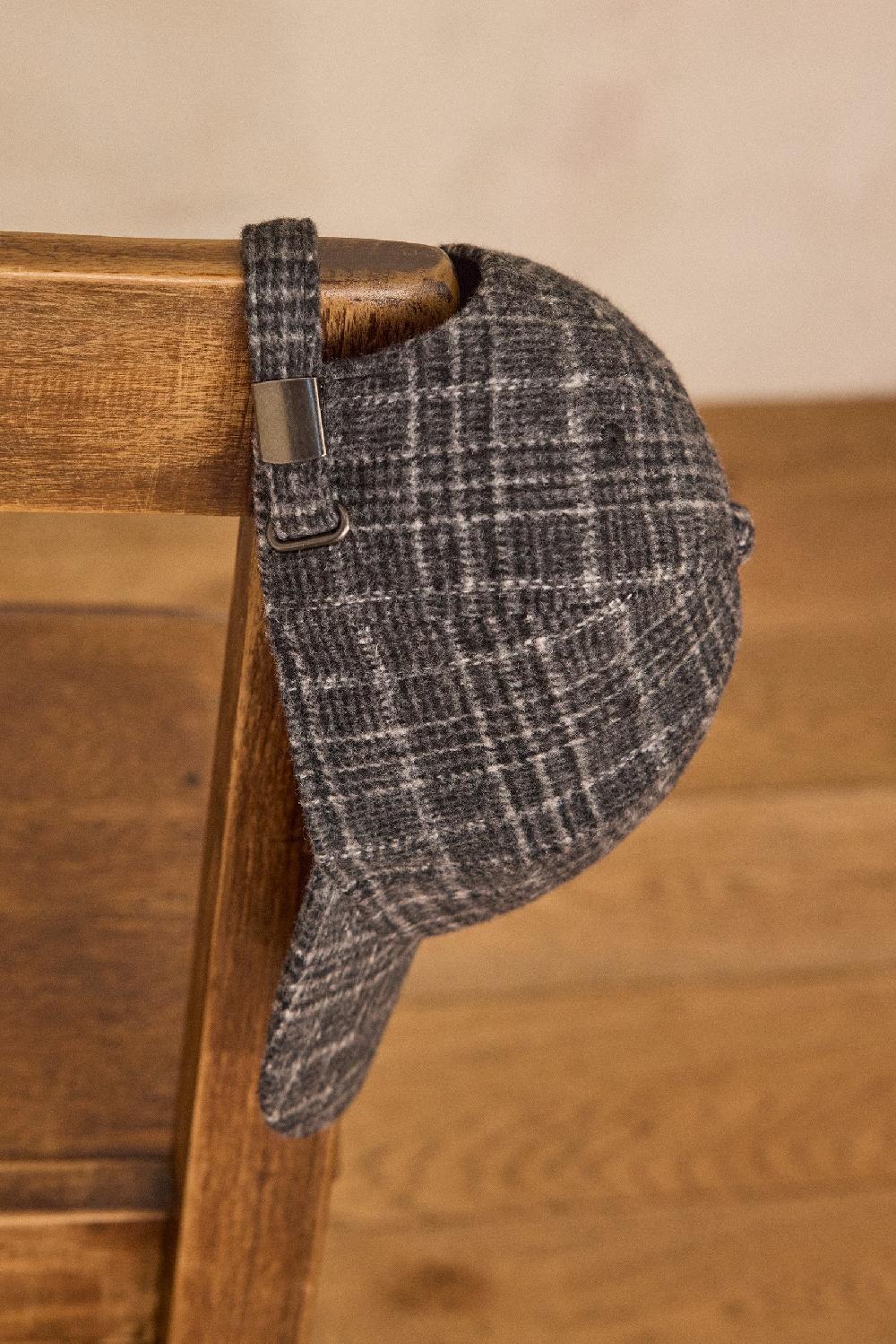 Maison 123 HARMONY Checked Cap