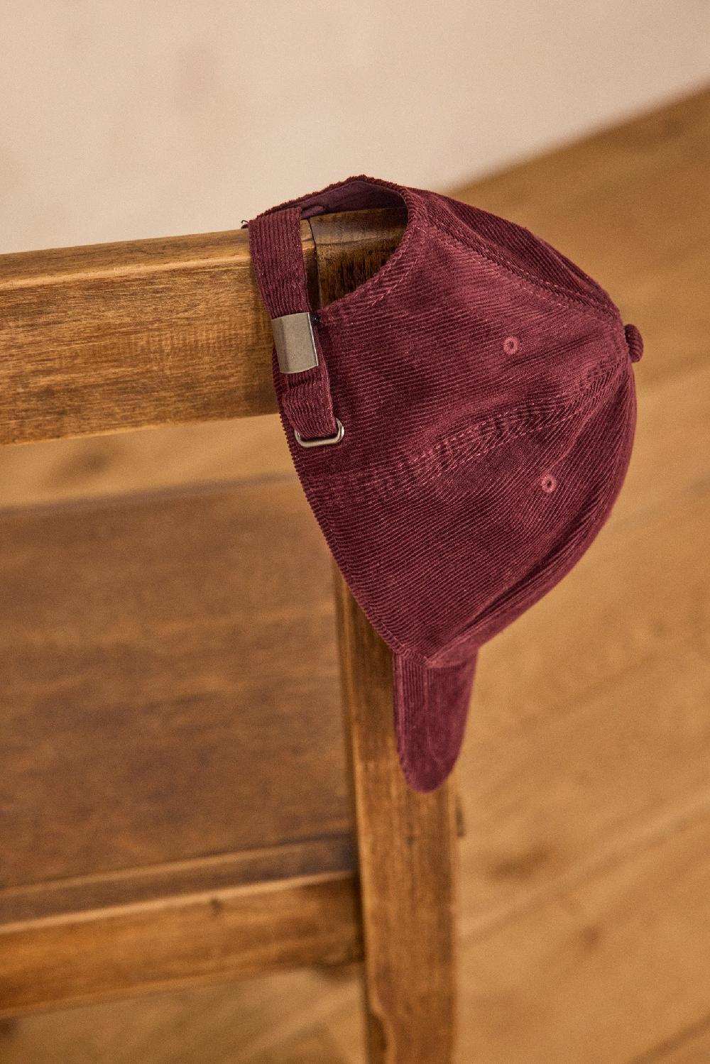 Maison 123 HAROLD Cotton Velvet Cap