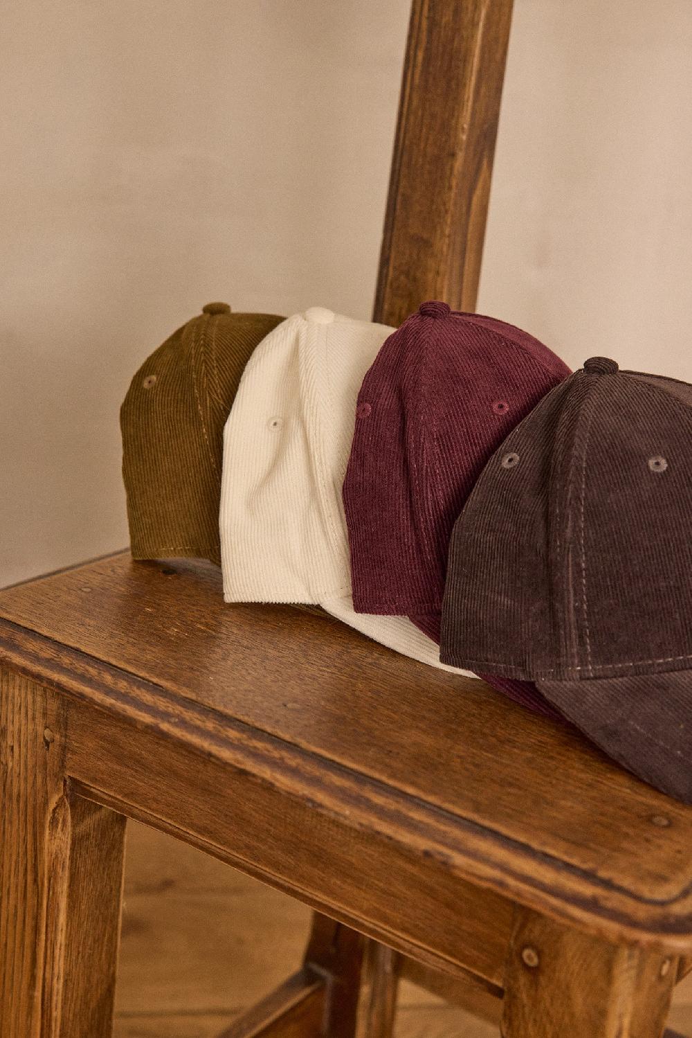 Maison 123 HAROLD Cotton Velvet Cap