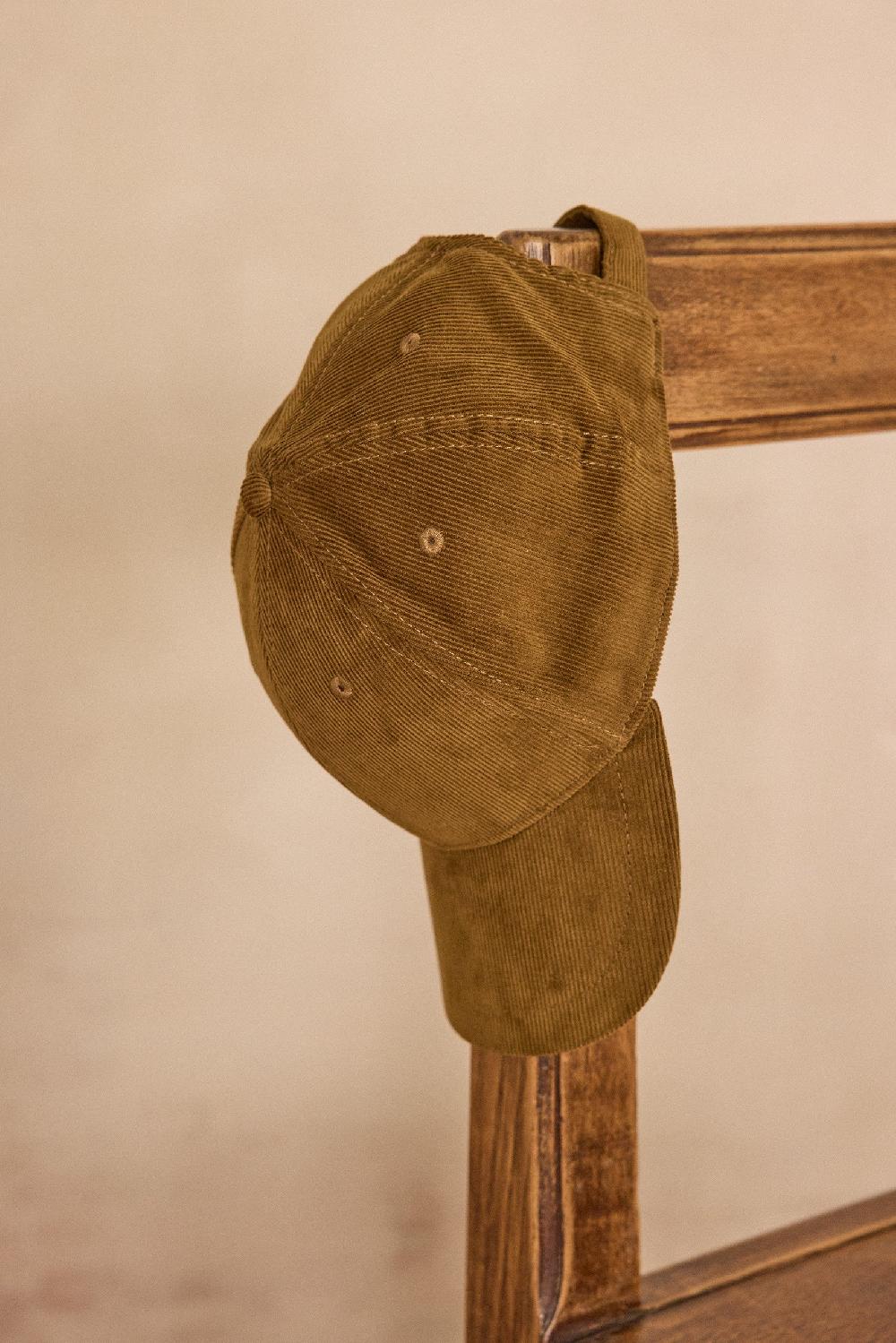 maison 123 HAROLD cotton velvet cap