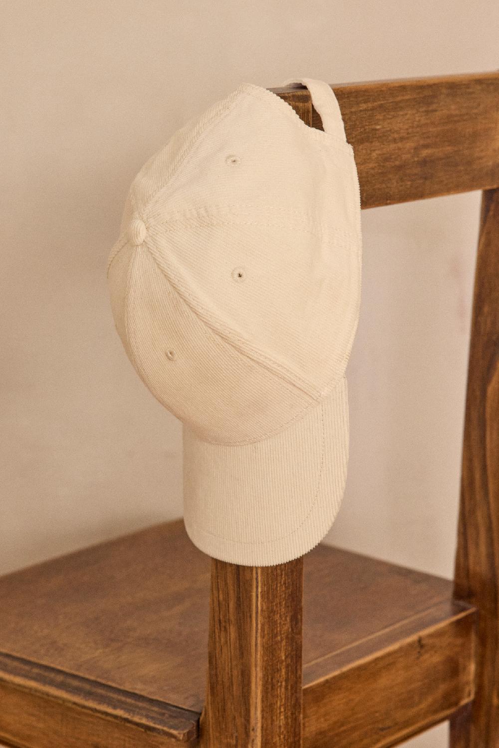 maison 123 HAROLD cotton velvet cap