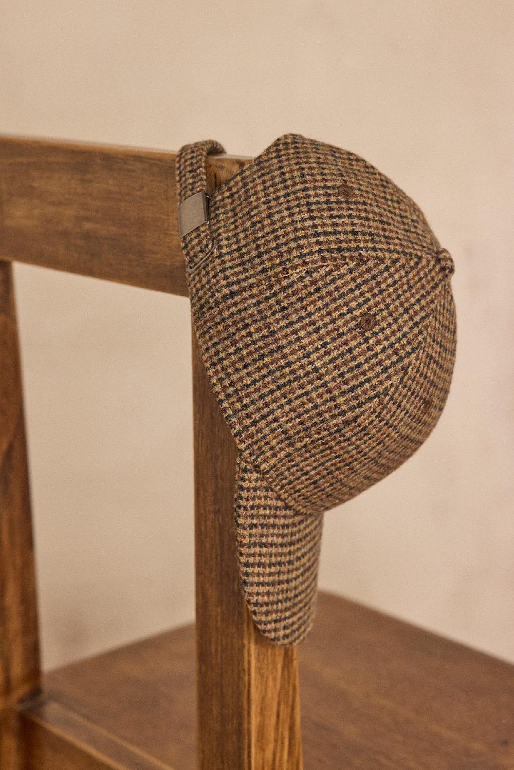 Maison 123 HELENA Checked Cap