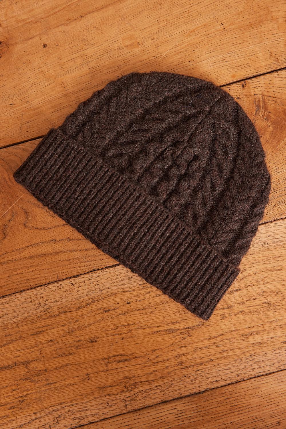 maison 123 HOCHE cable knit hat