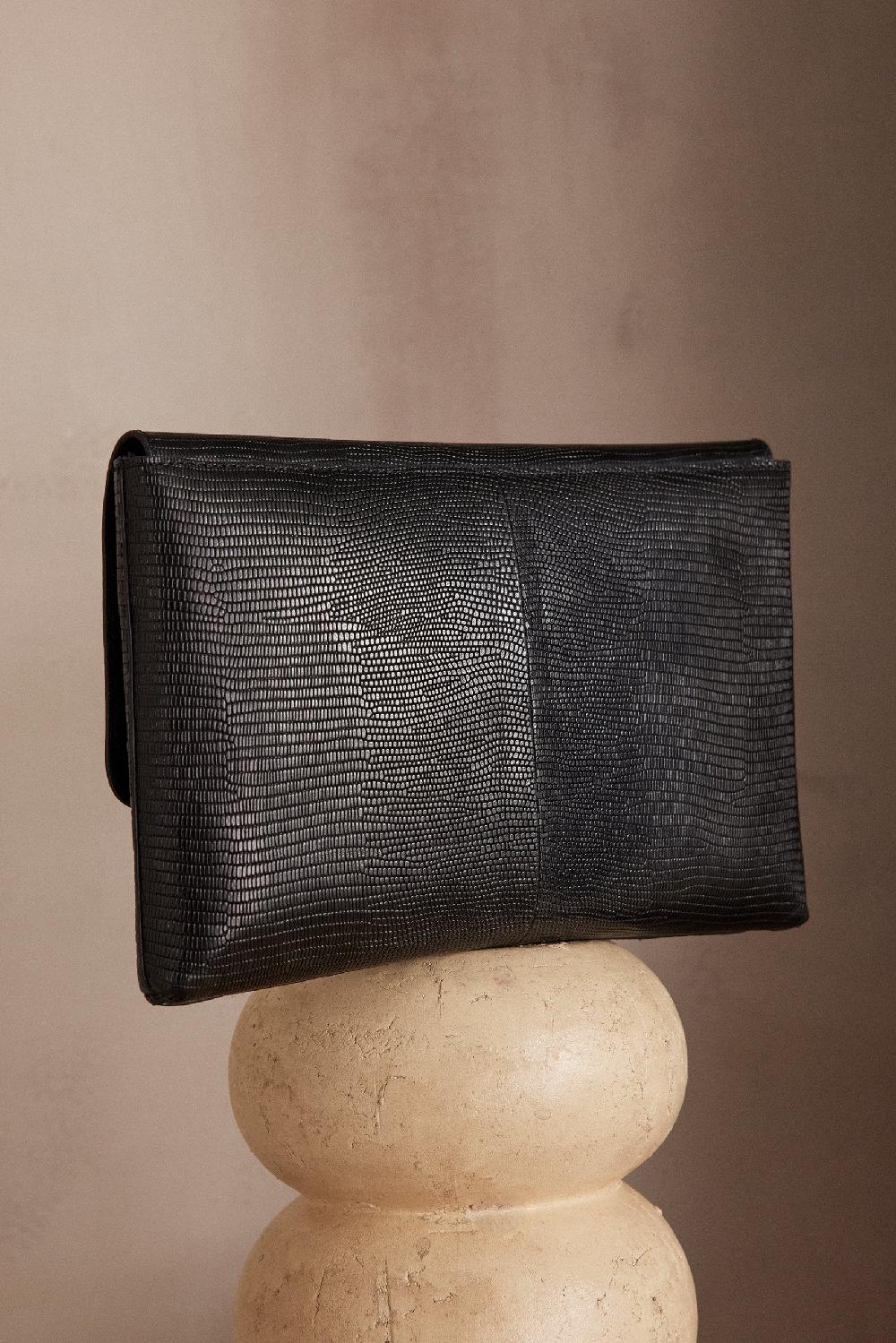 Maison 123 LEON Leather Clutch