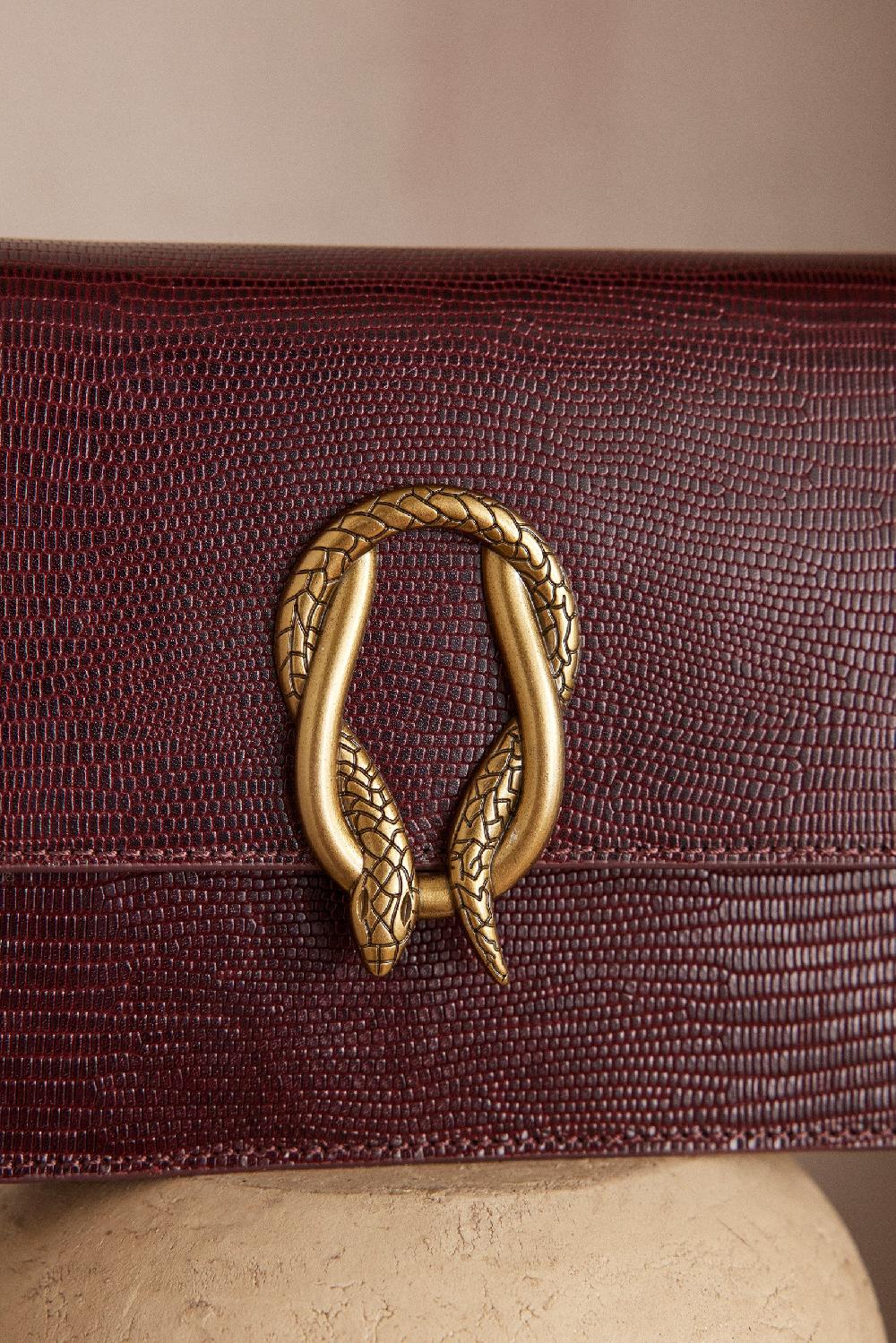 Maison 123 LEON Leather Shoulder Bag