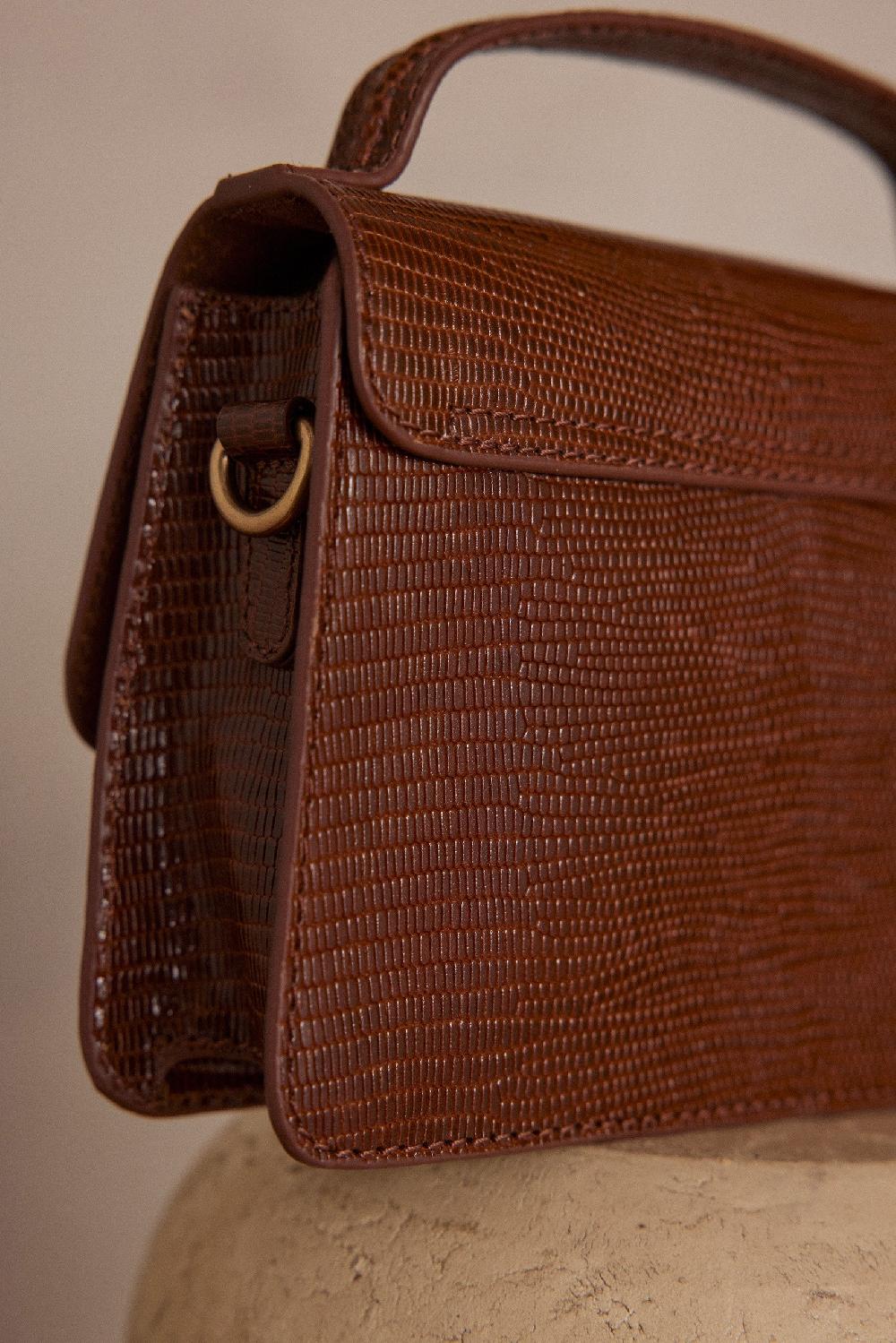 Maison 123 LEON MINI Leather Bag