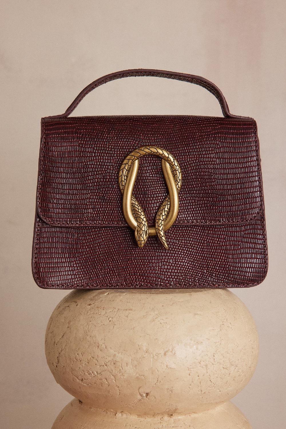 maison 123 LEON MINI leather bag