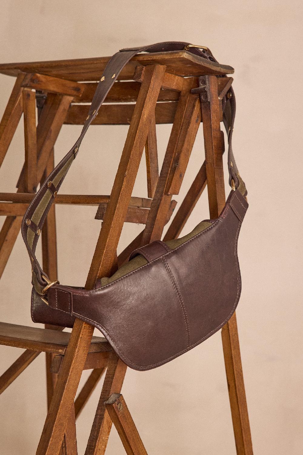 Maison 123 LEONARD Leather Bum Bag