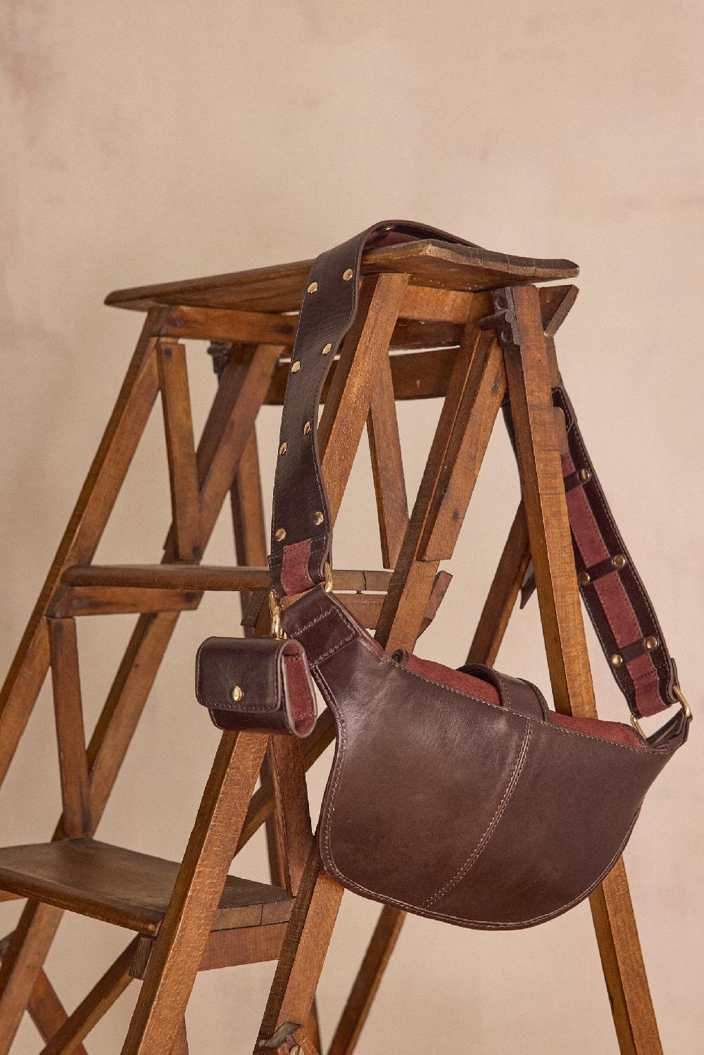 Maison 123 LEONARD Leather Bum Bag